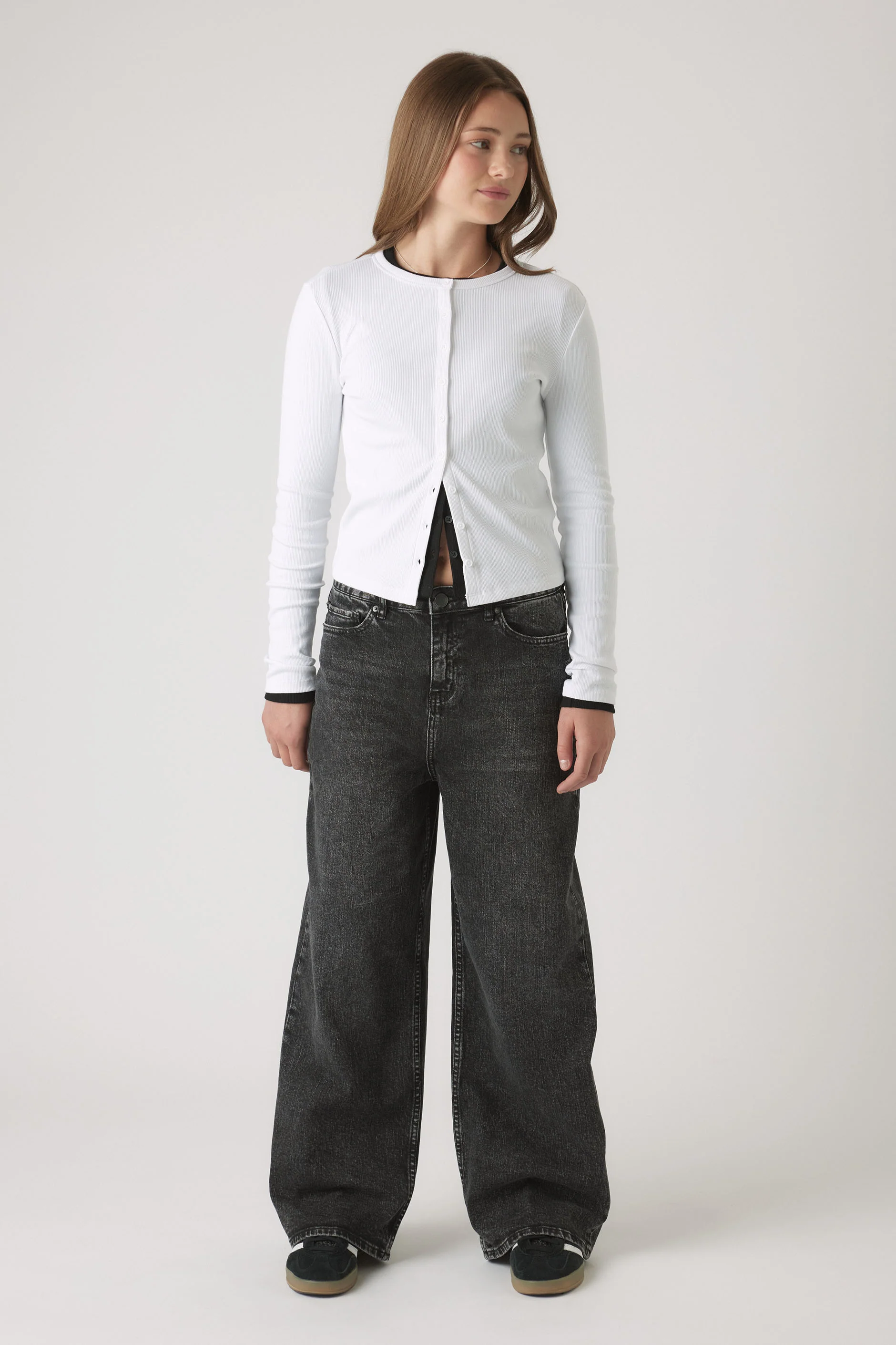 Girls Dad Baggy Jean