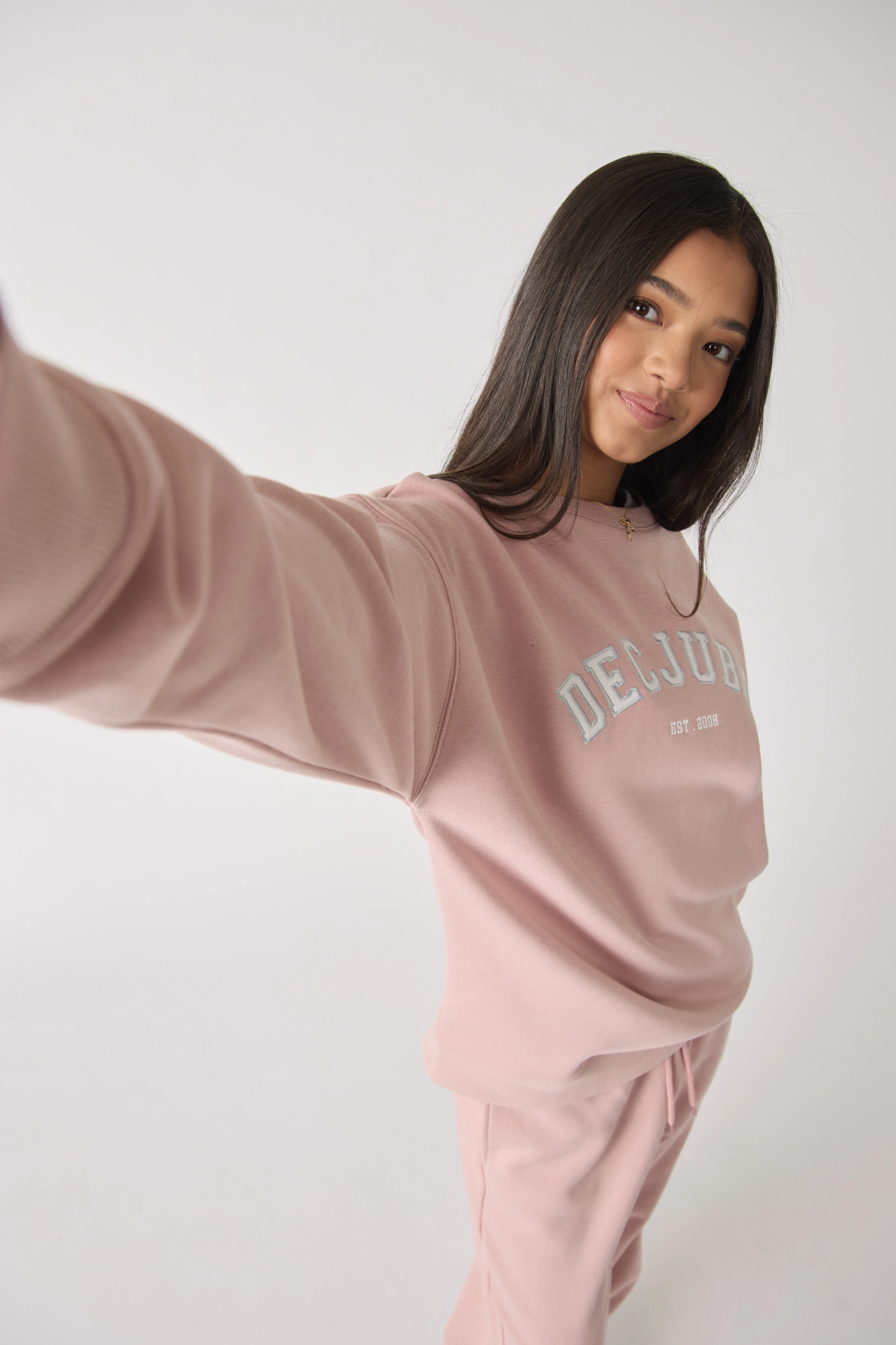 Girls Decjuba Applique Sweat - Image 4