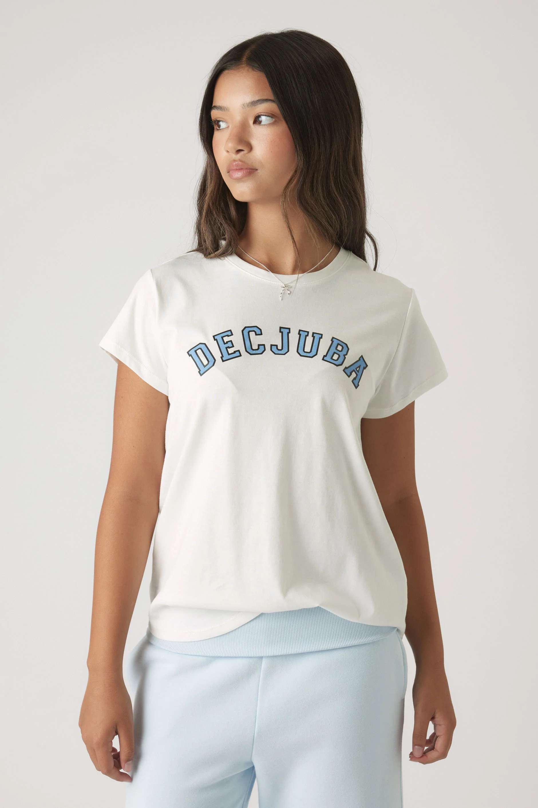Girls Decjuba Collegiate Tee - Image 2