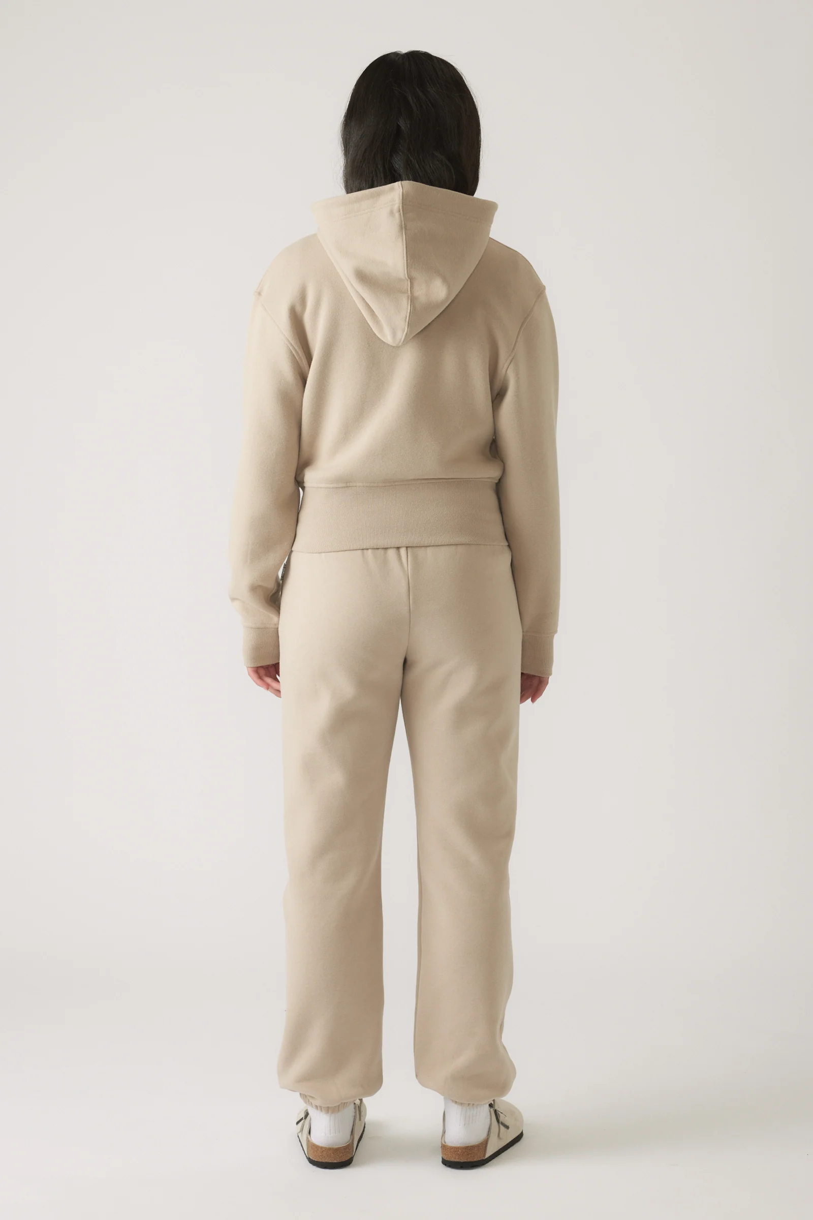 Girls Cropped Zip Hoodie - Image 3