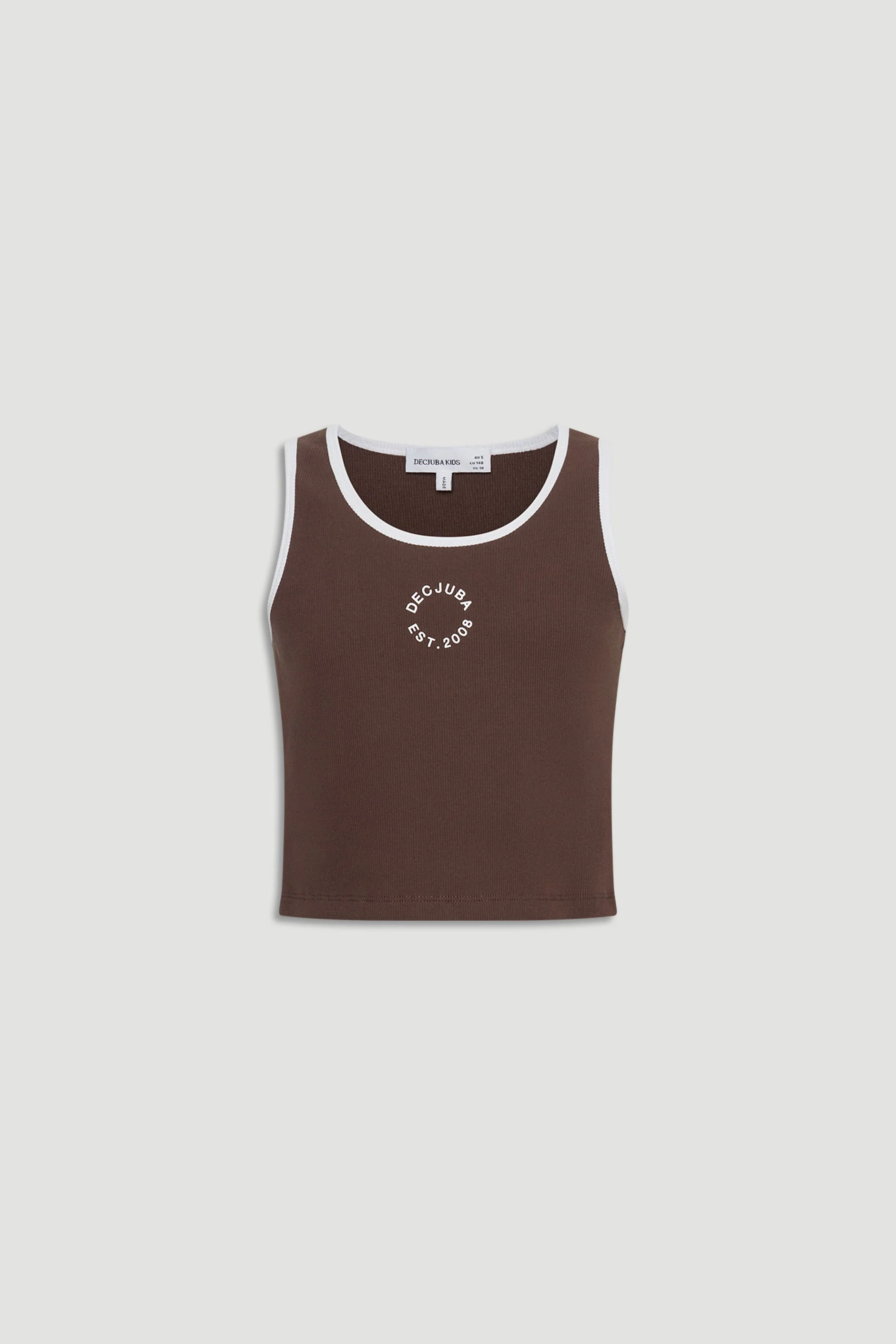 Girls Decjuba Cropped Tank - Image 5