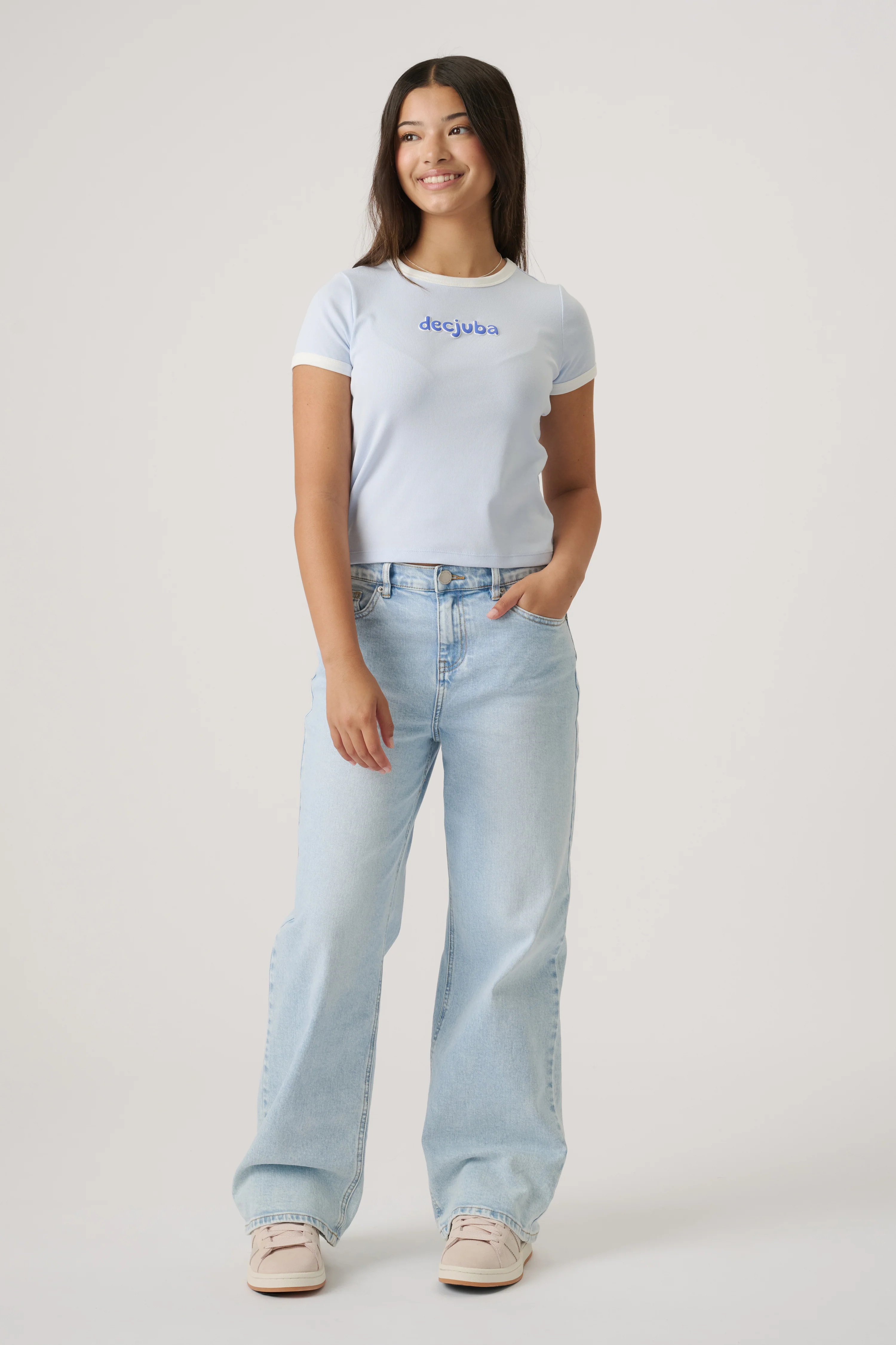 Girls Decjuba Cropped Tee