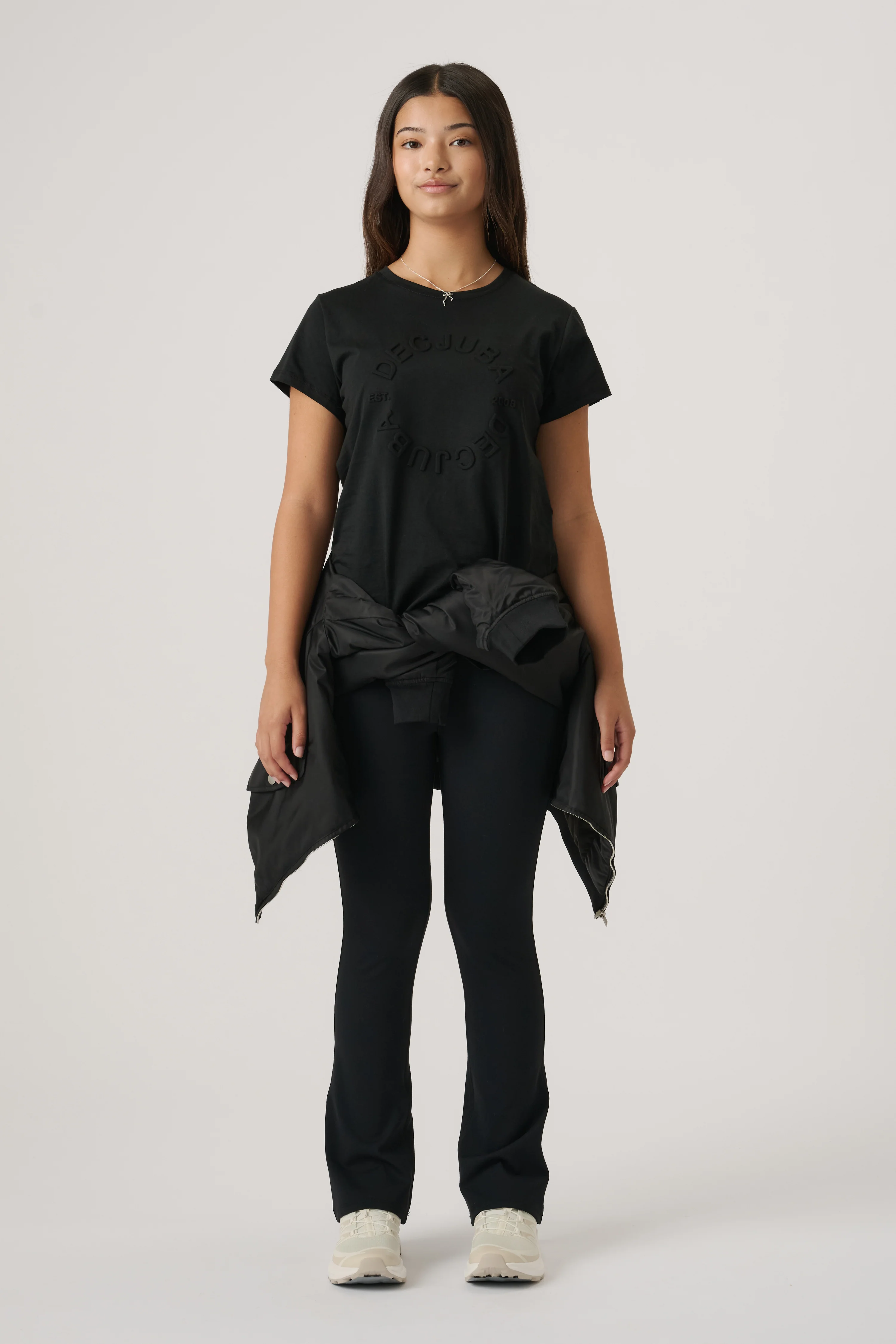 Girls Decjuba Embossed Tee