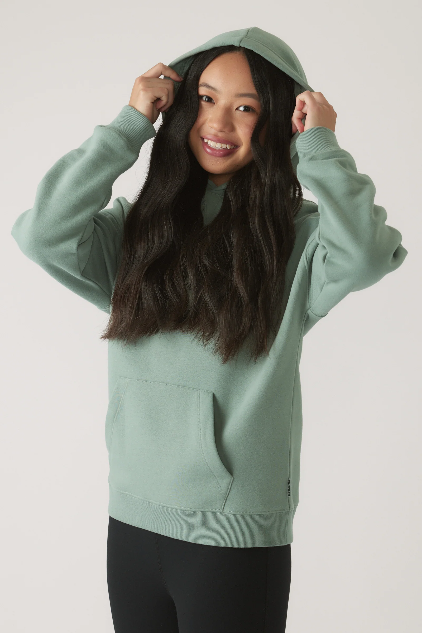 Girls Decjuba Oversized Hoodie - Image 2