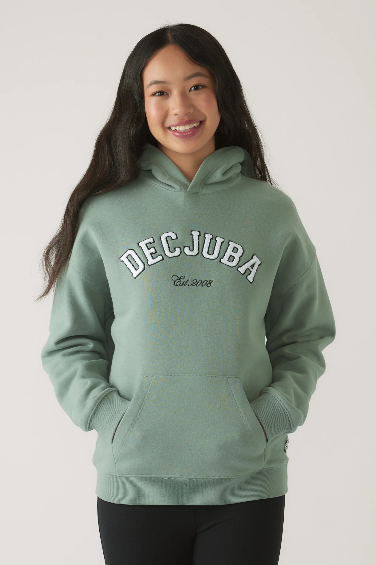 Girls Decjuba Oversized Hoodie - Image 3