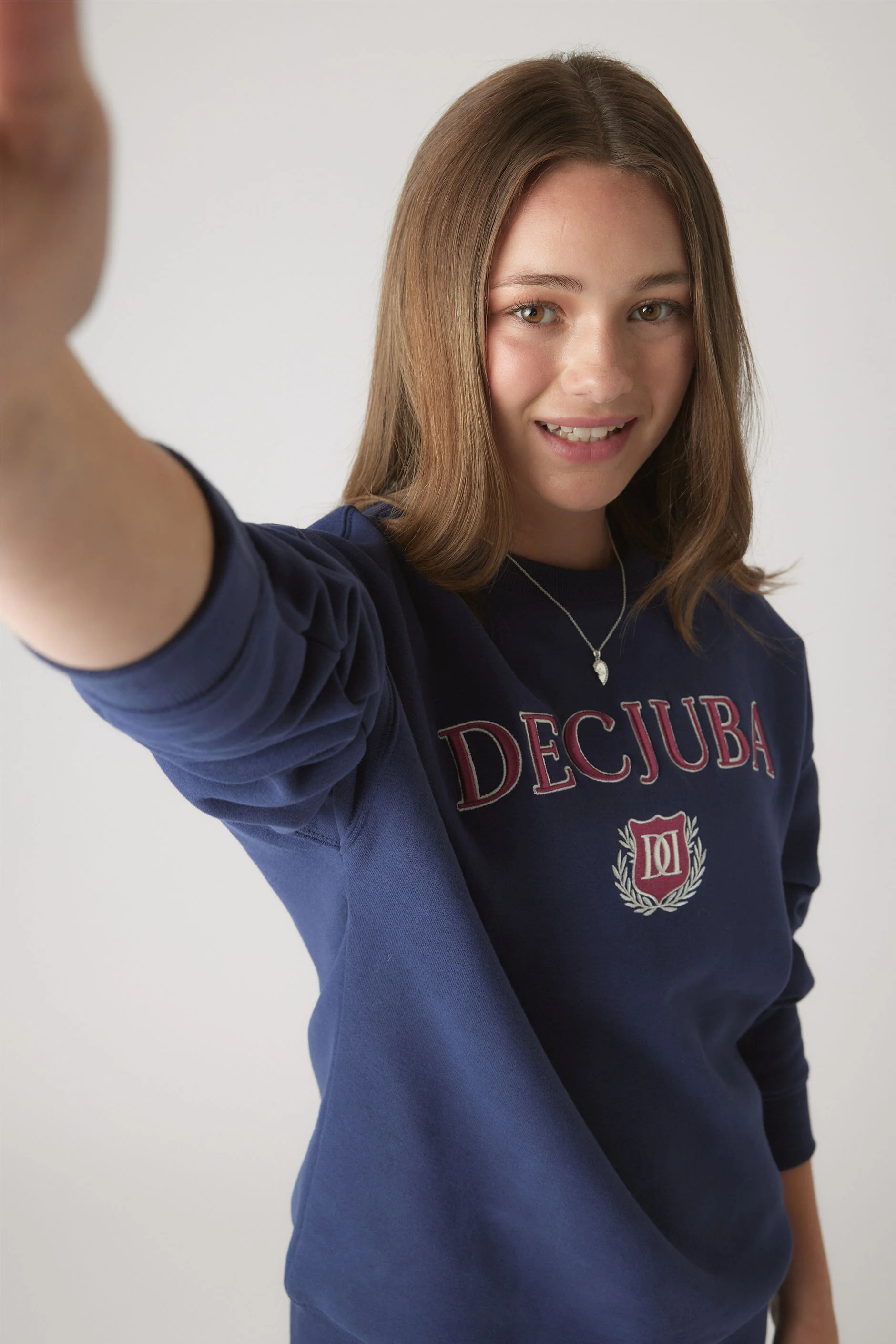 Girls Decjuba Oversized Sweat - Image 4