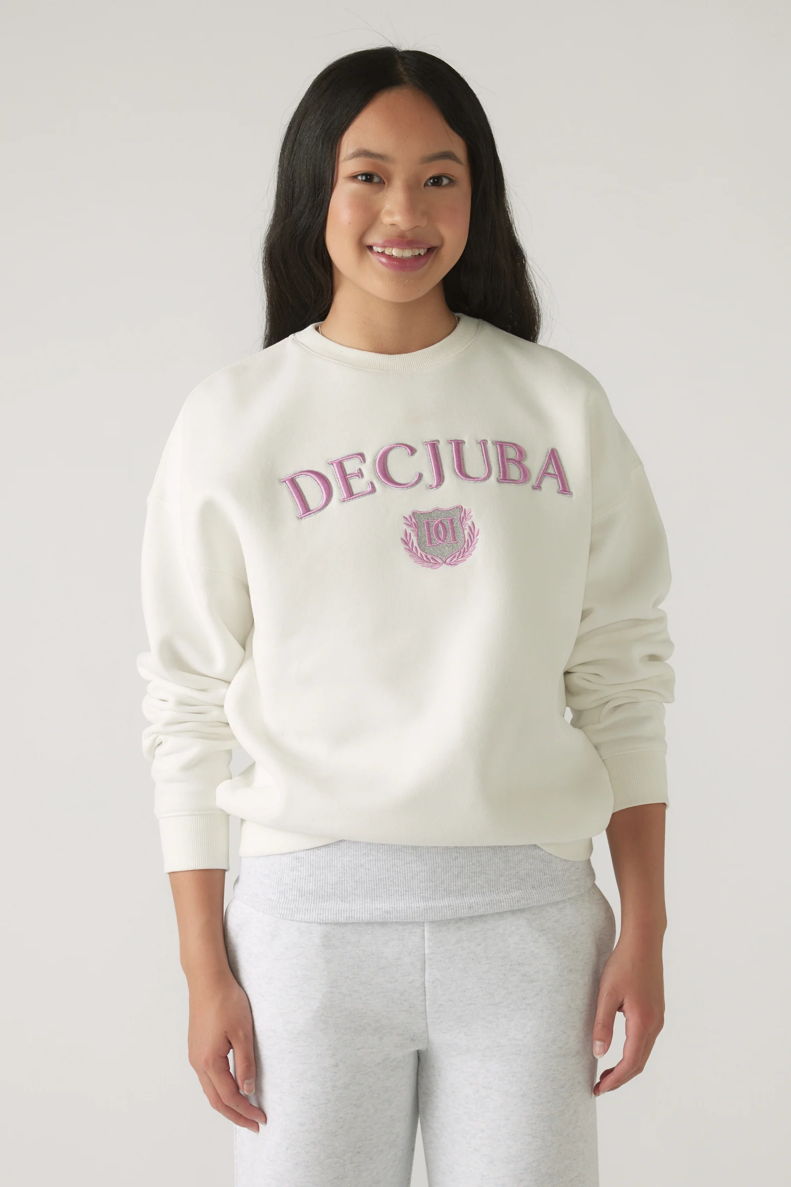 Girls Decjuba Oversized Sweat - Image 2