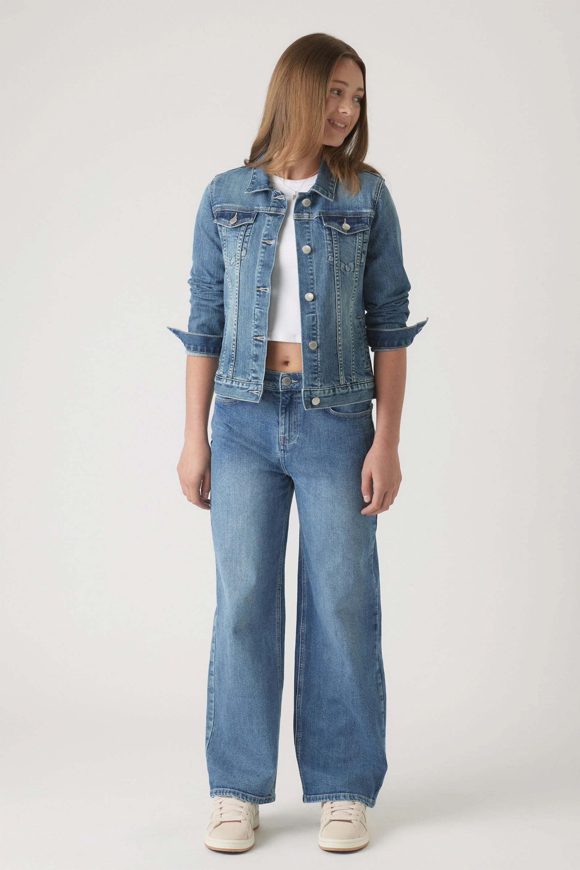 Girls Gigi Baggy Fit Jean