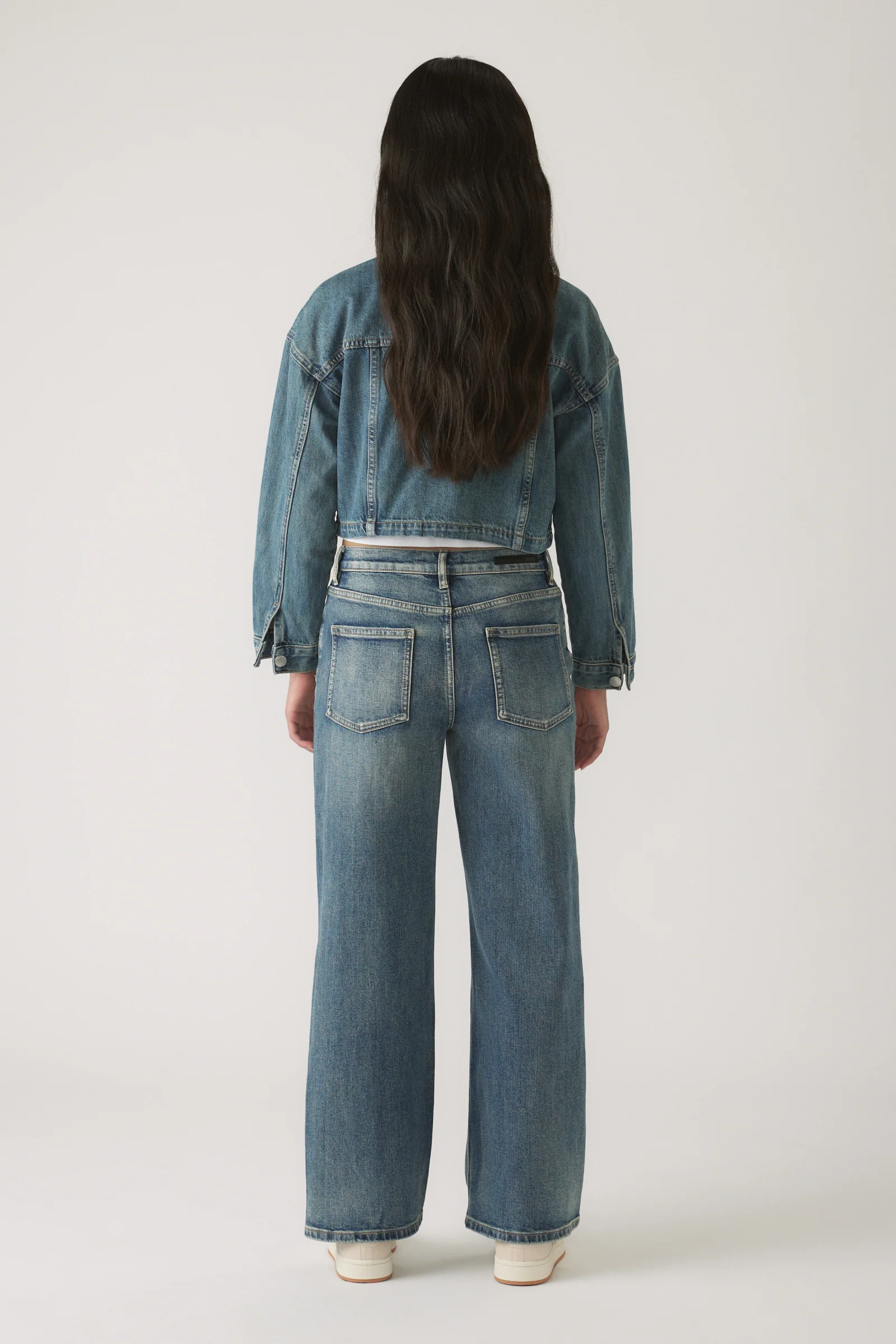 Girls Gigi Baggy Ripped Jean - Image 3