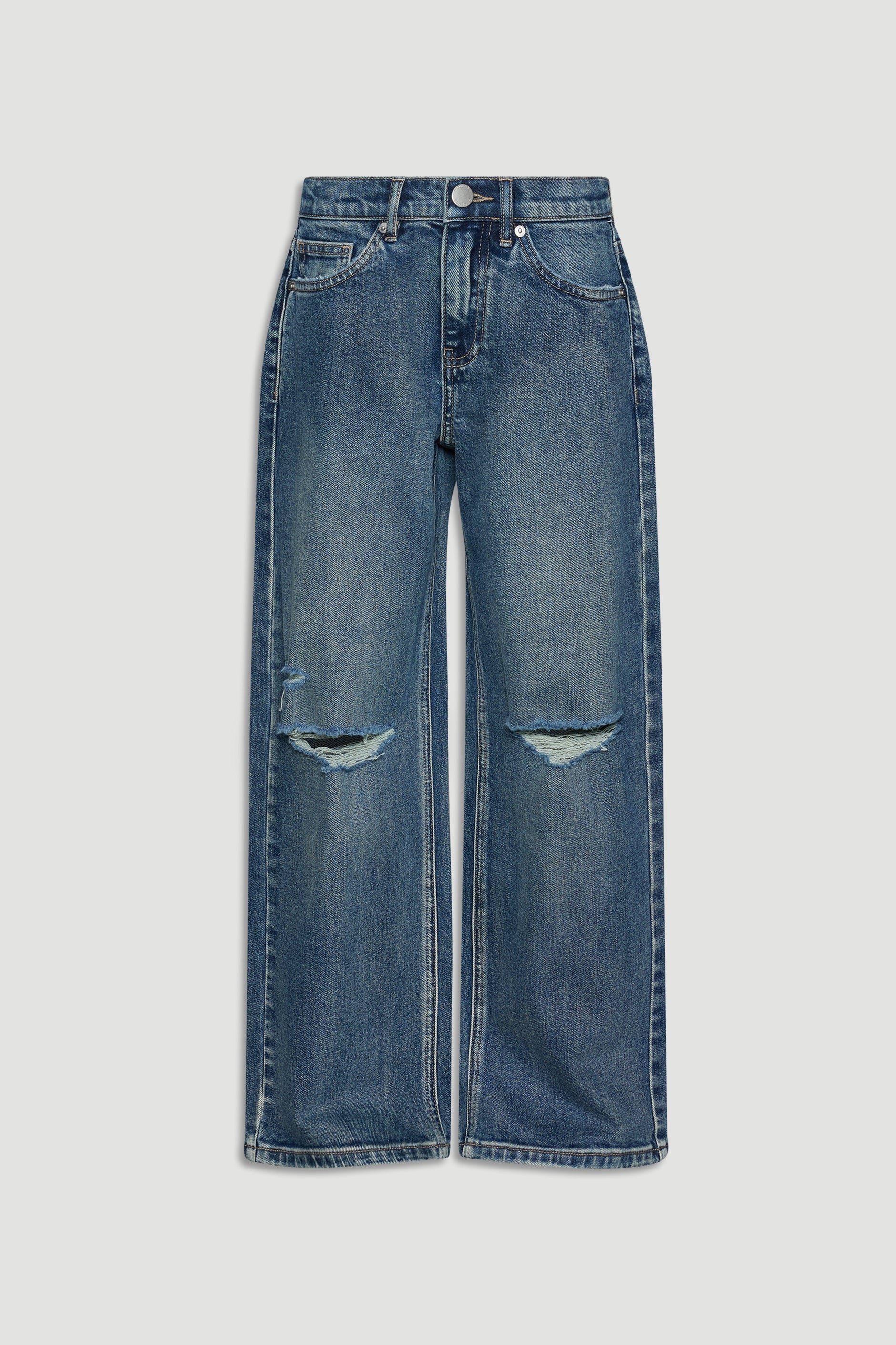 Girls Gigi Baggy Ripped Jean - Image 4