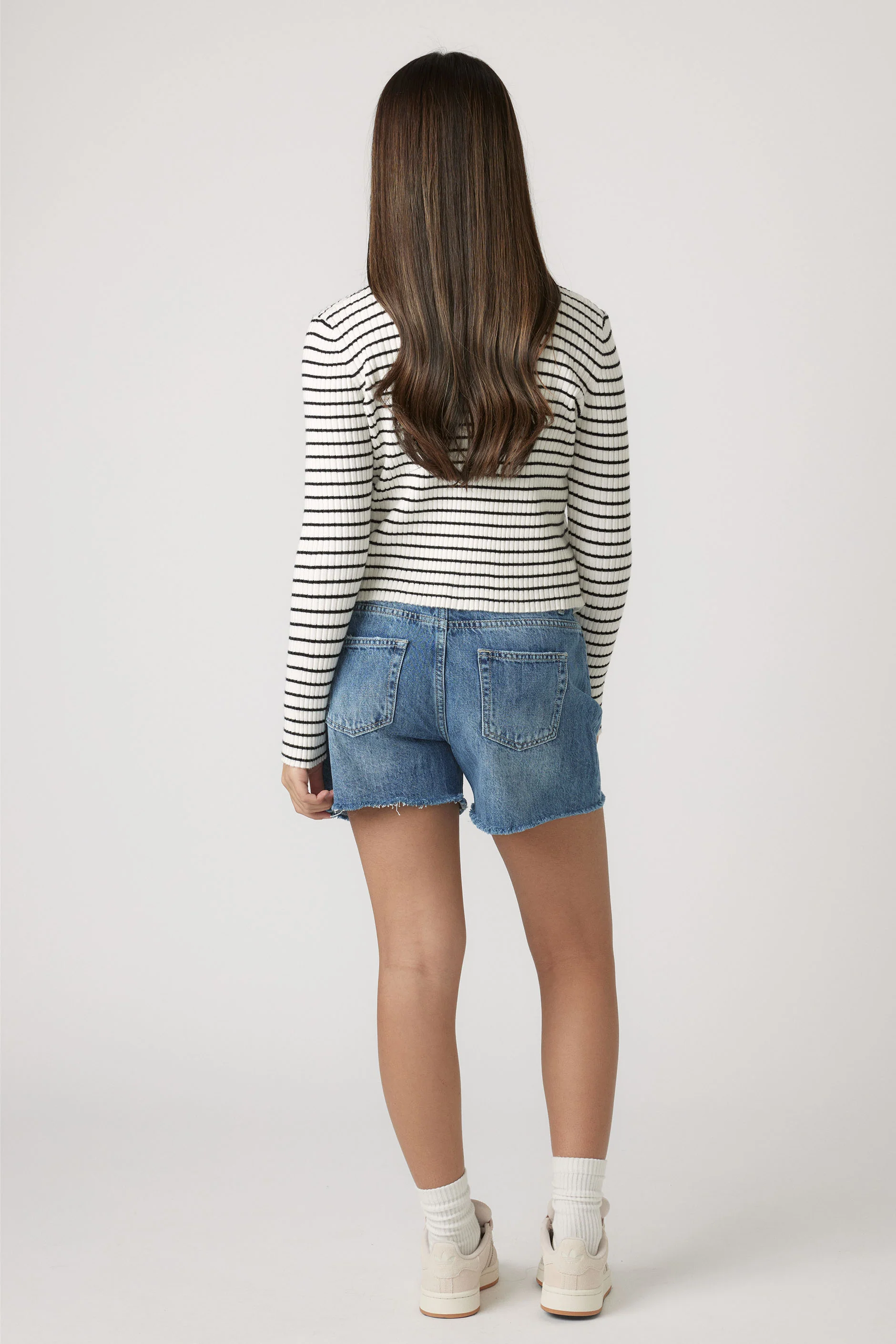 Girls Greta Button Top - Image 2