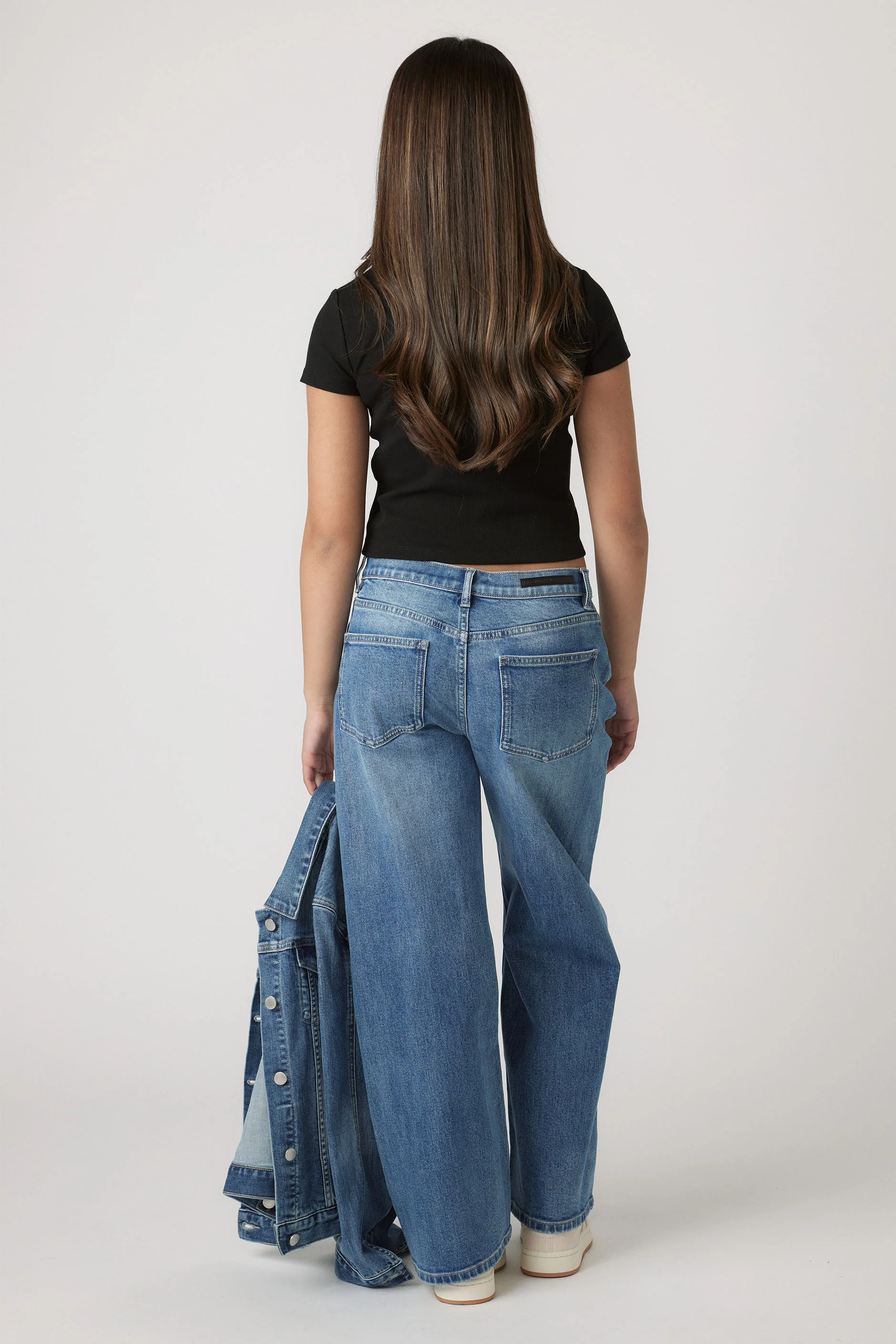 Girls Harper Crop Tee - Image 3