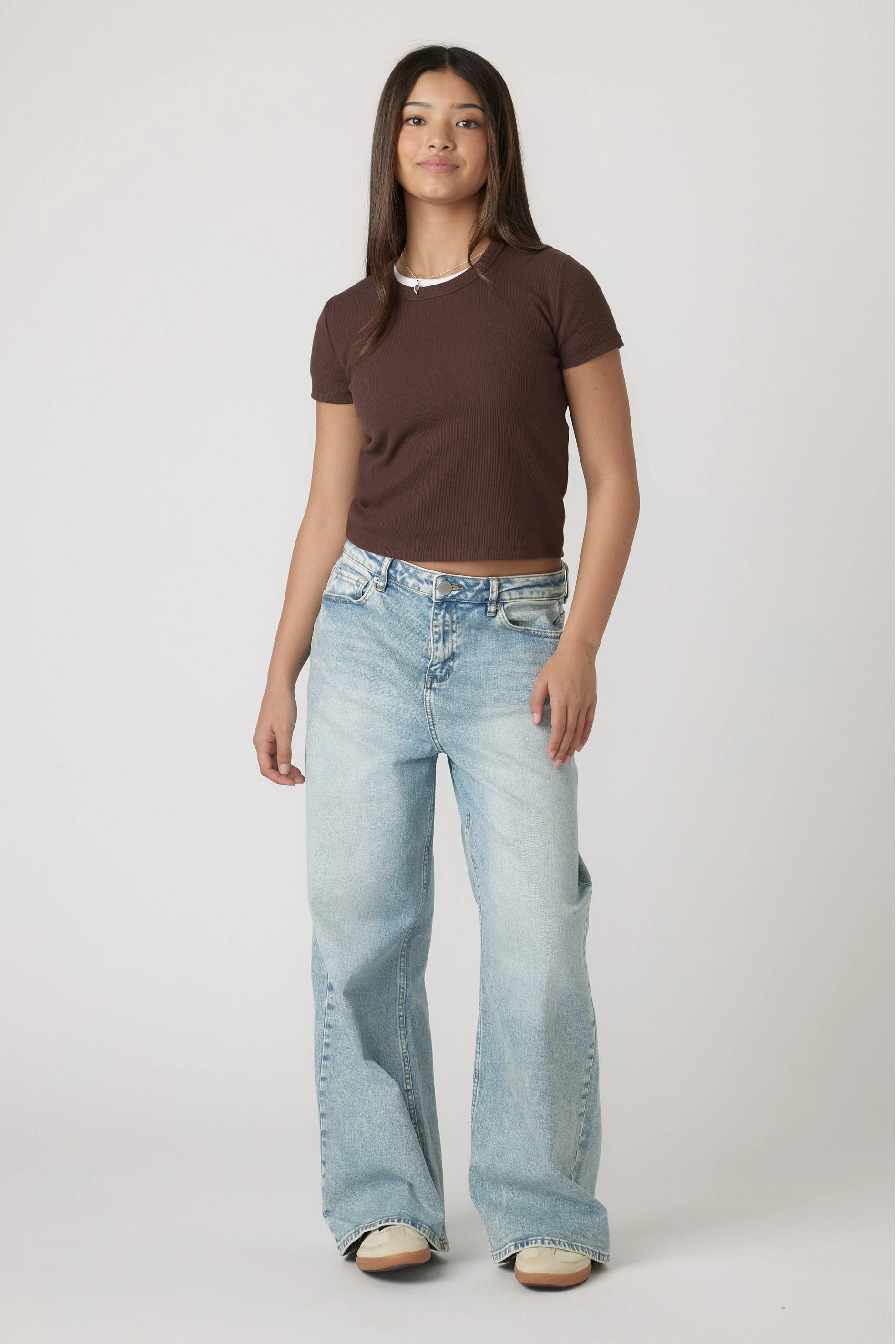 Girls Harper Crop Tee