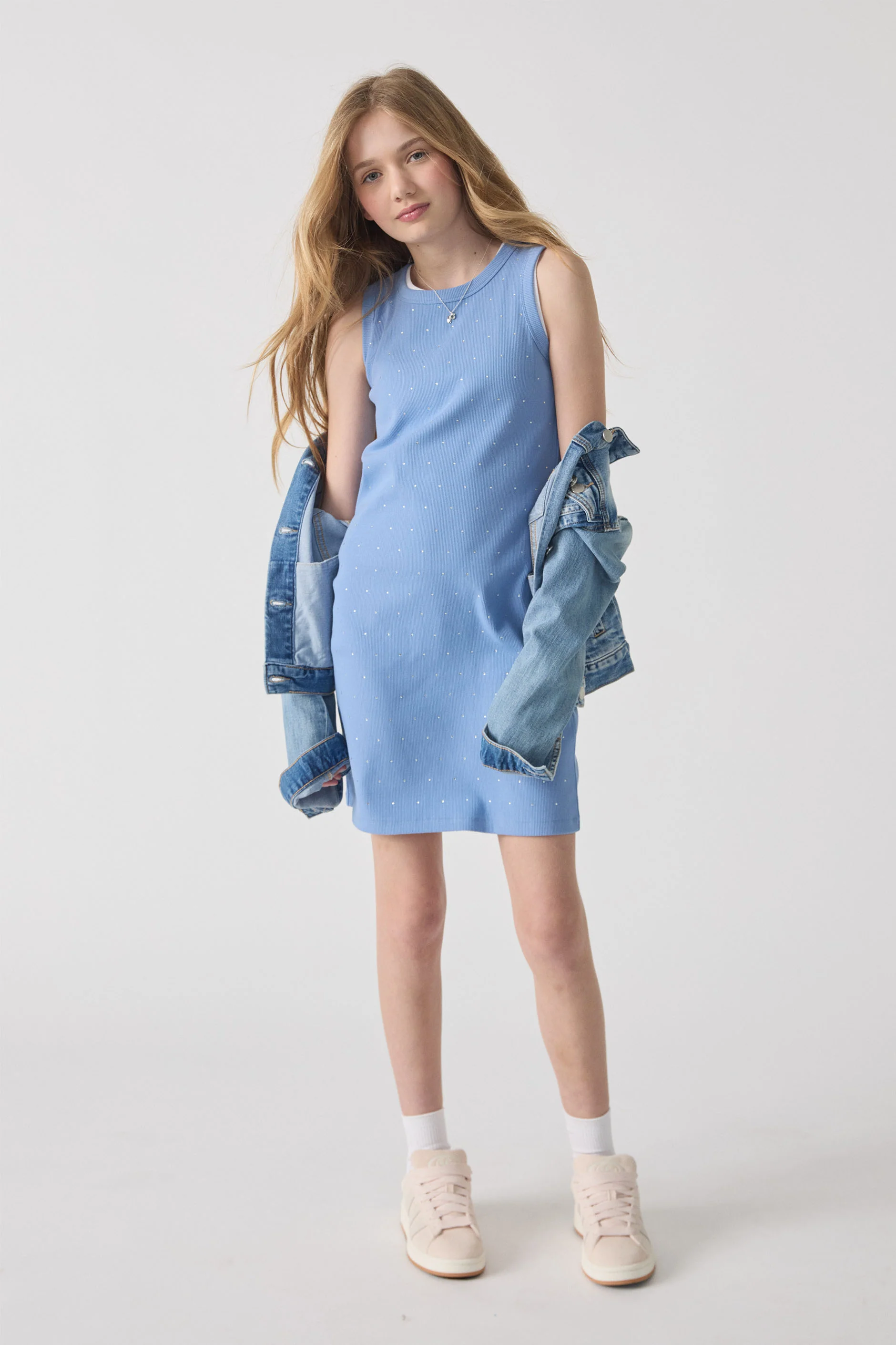 Girls Harper Crystal Dress