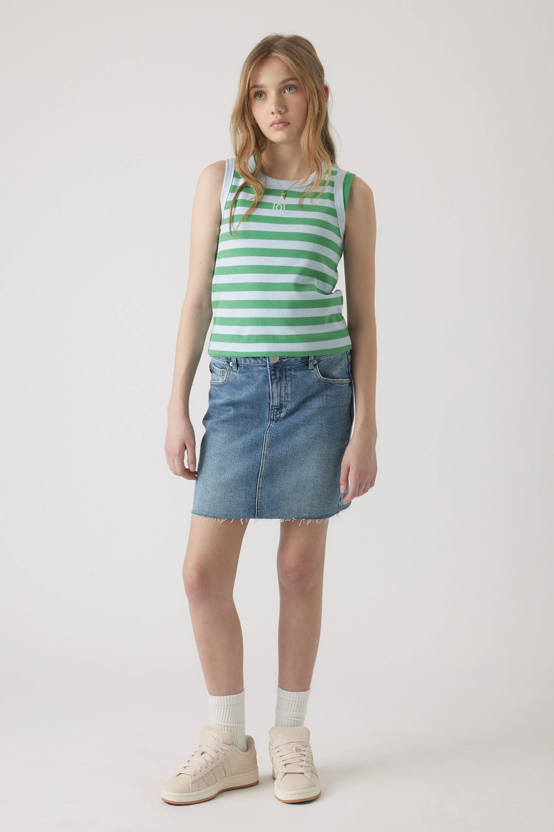 Girls Harper Logo Tank