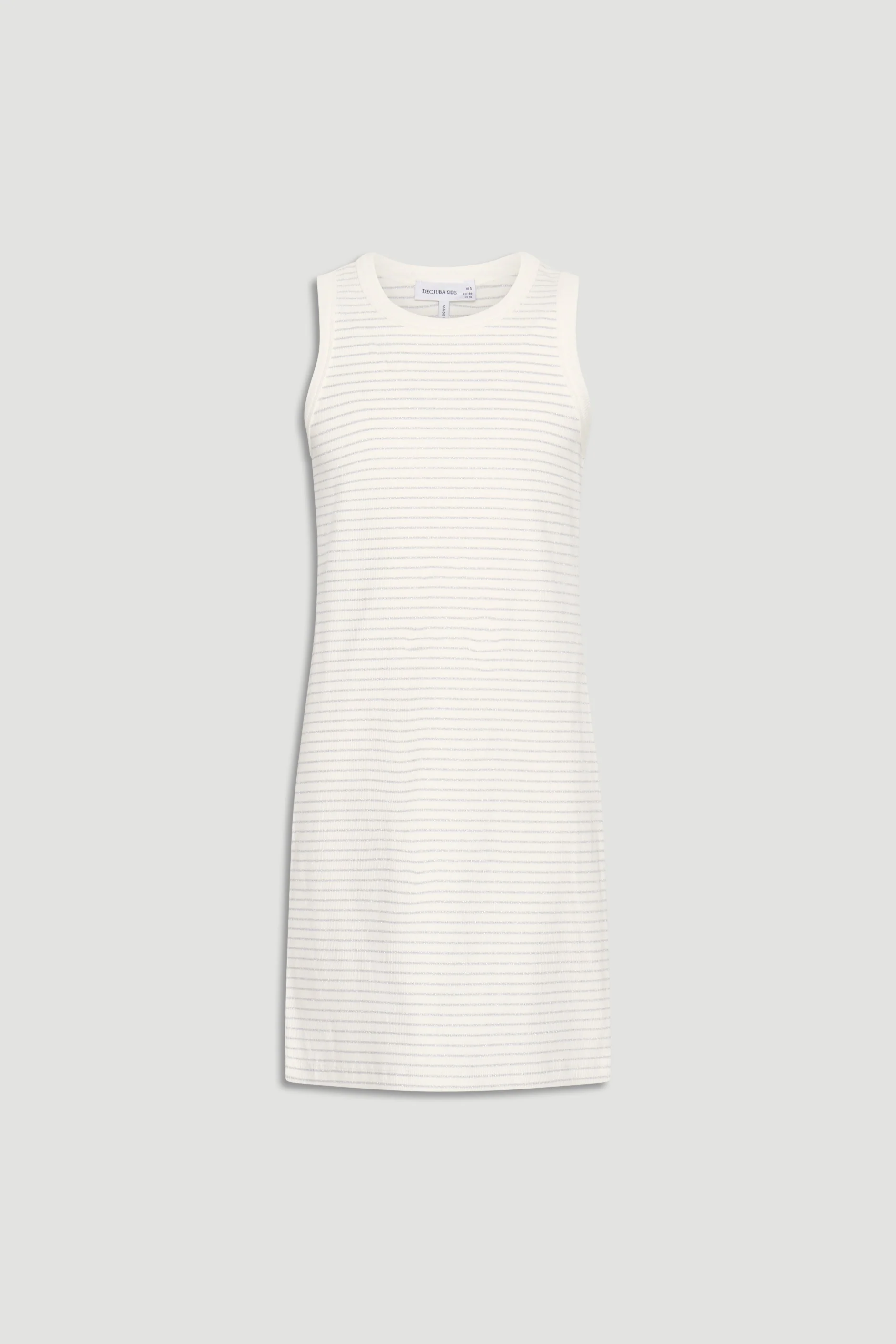 Girls Harper Lurex Tank Dress - Image 4