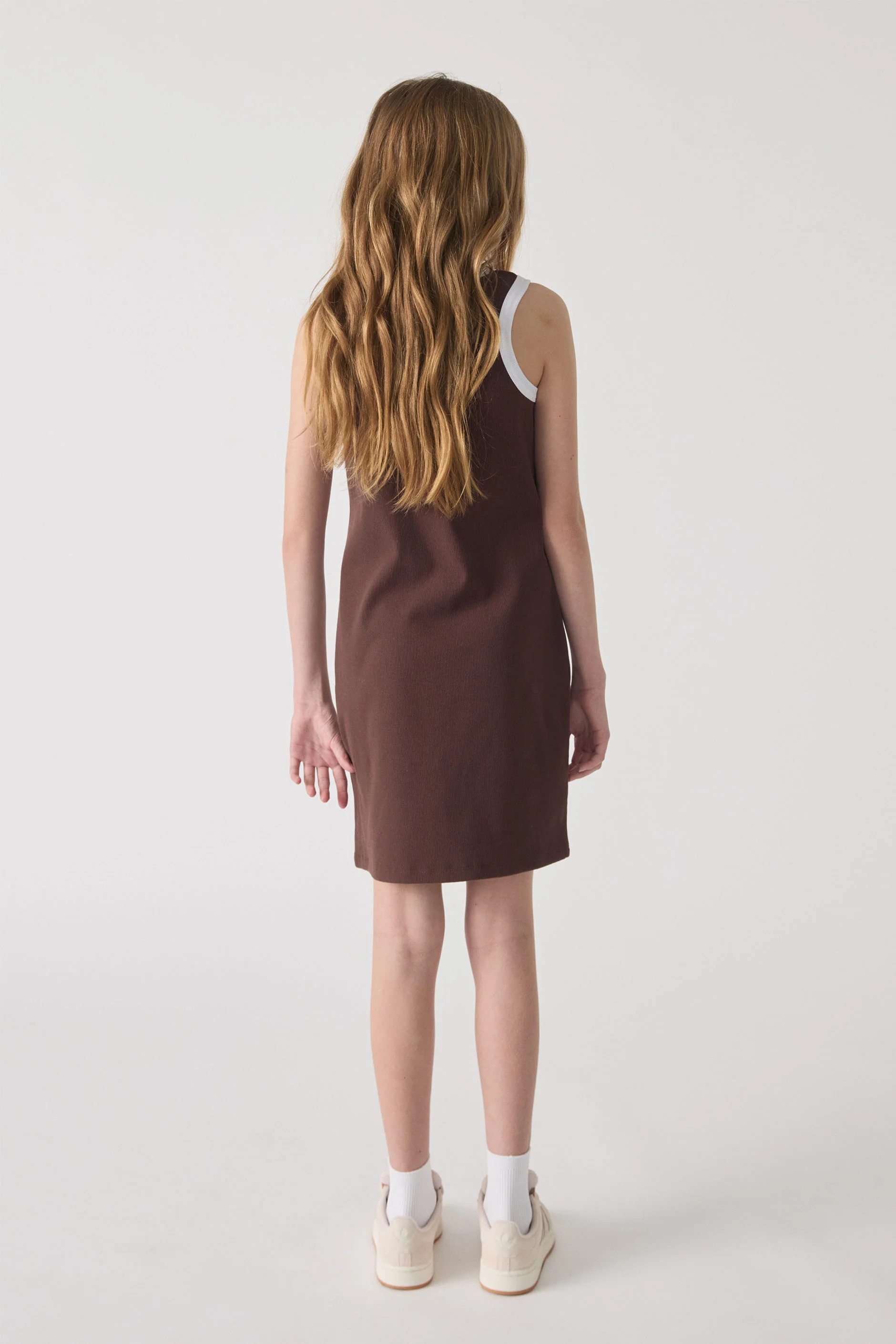 Girls Harper Monogram Dress - Image 3
