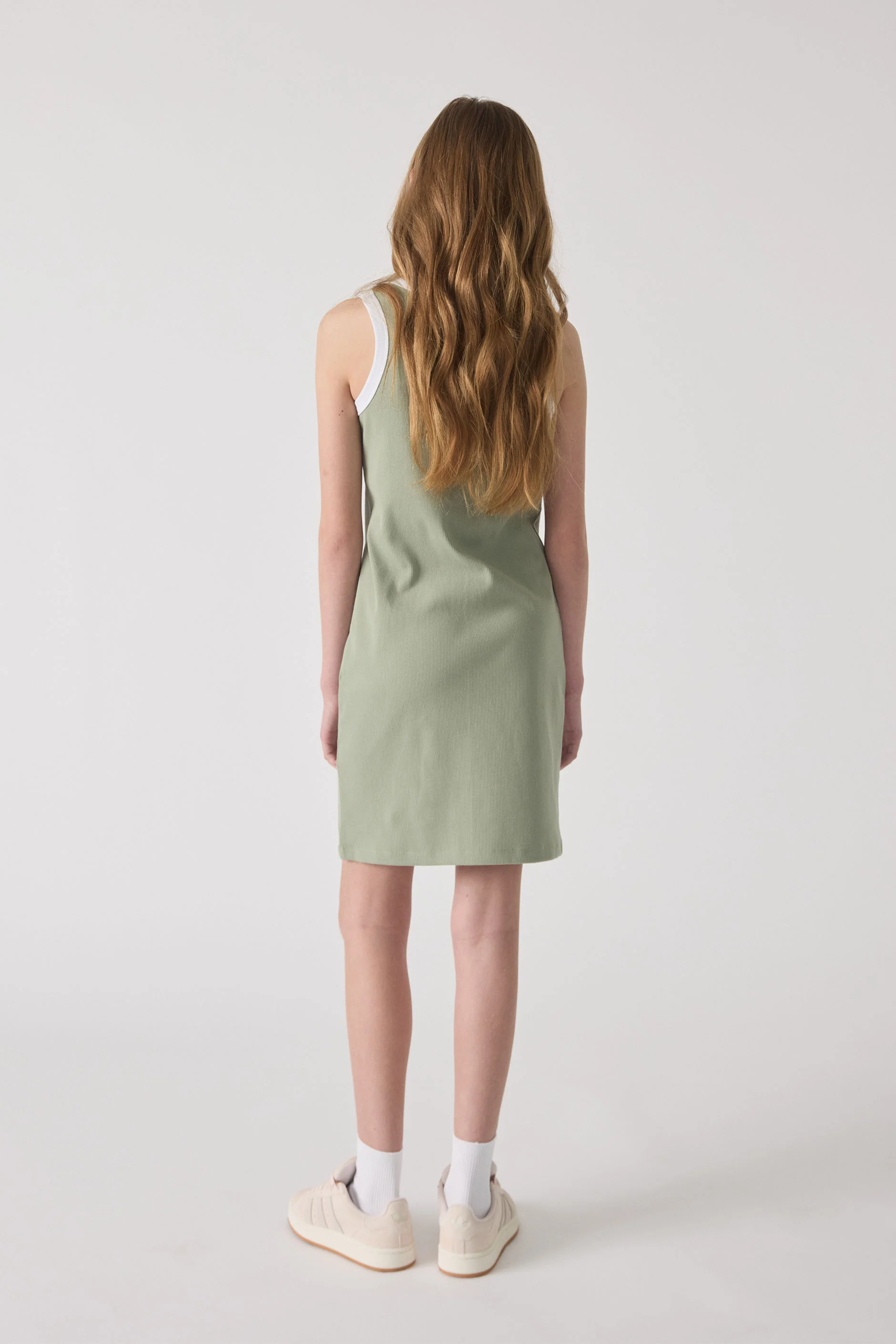 Girls Harper Monogram Dress - Image 3