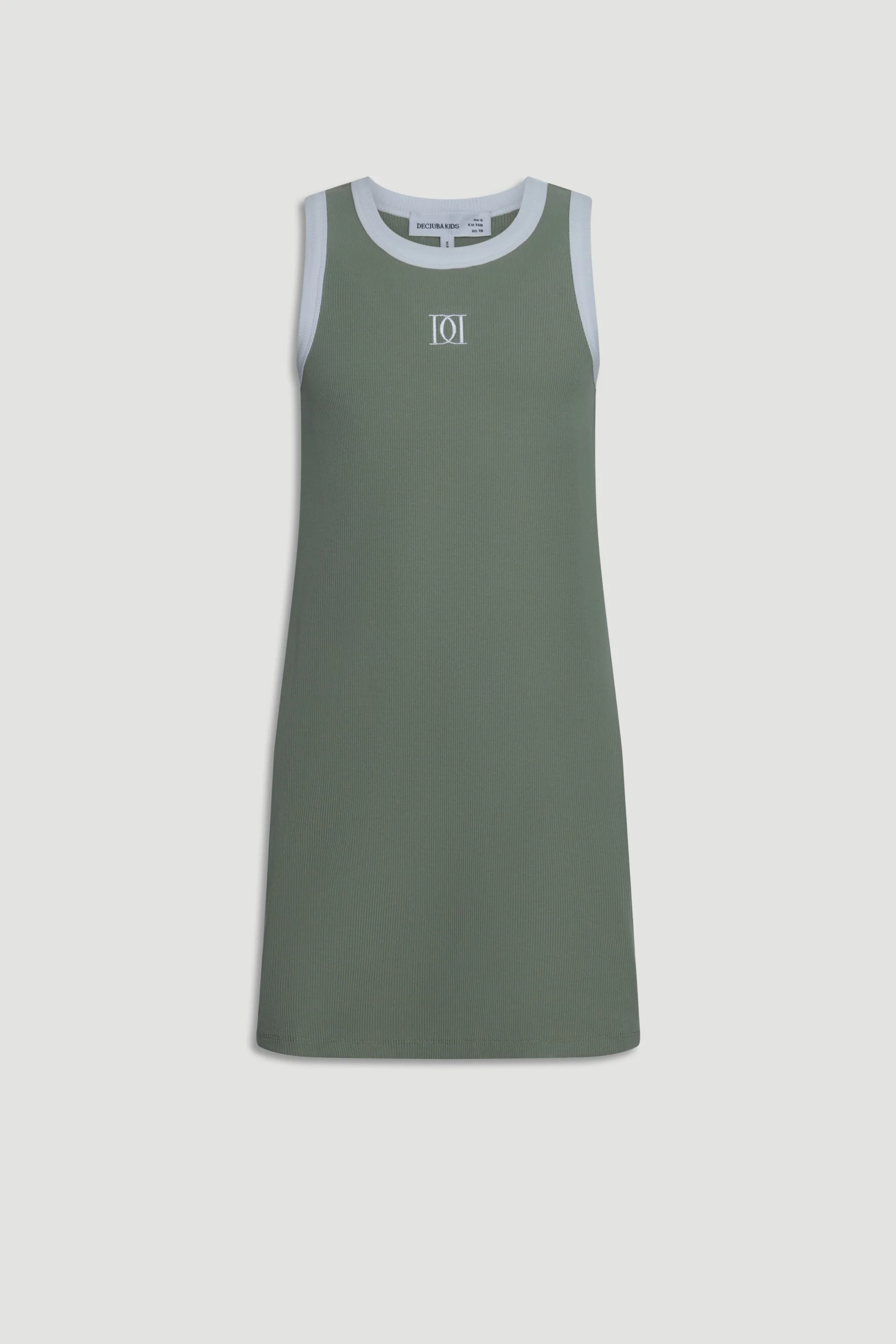 Girls Harper Monogram Dress - Image 4