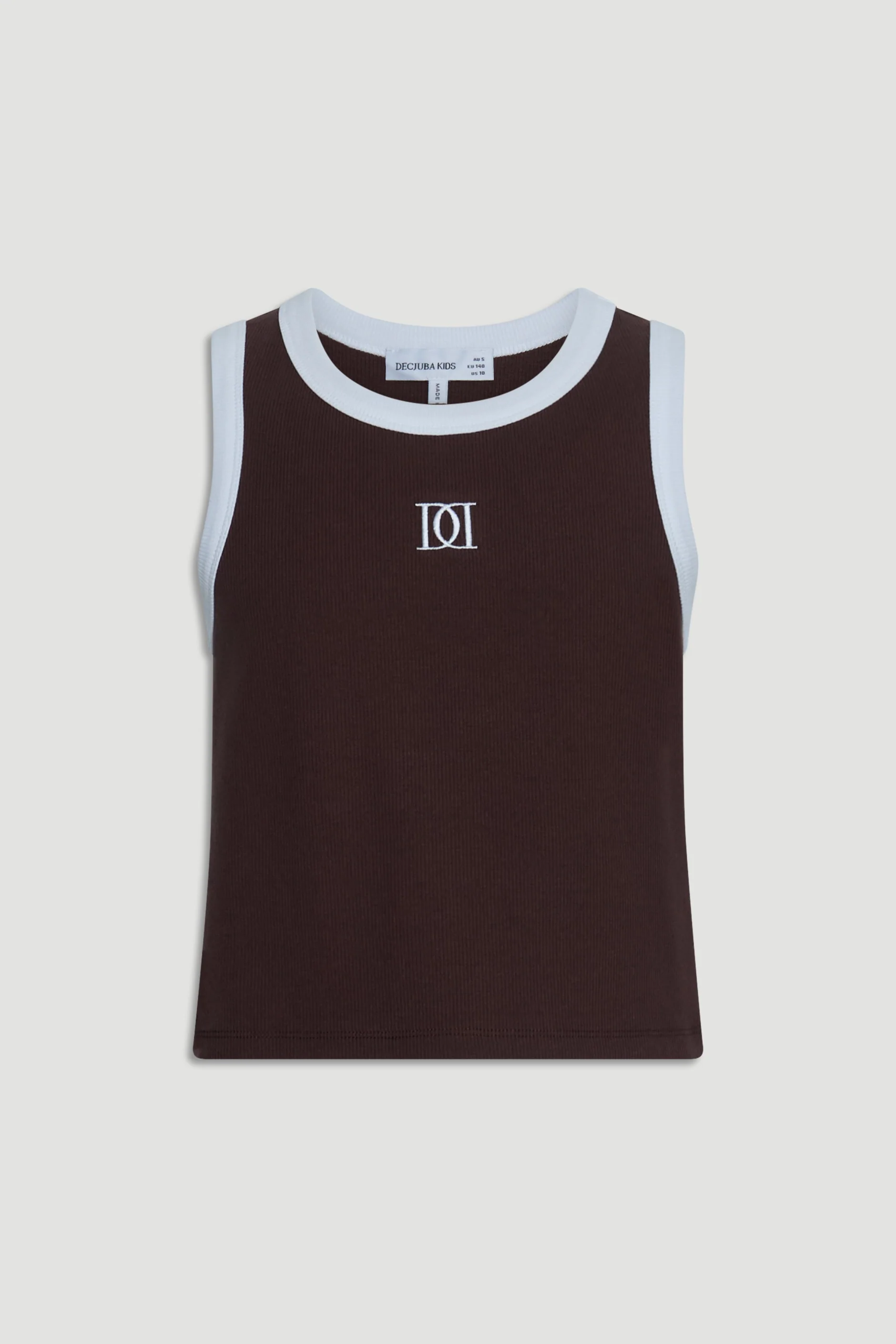 Girls Harper Monogram Tank - Image 4