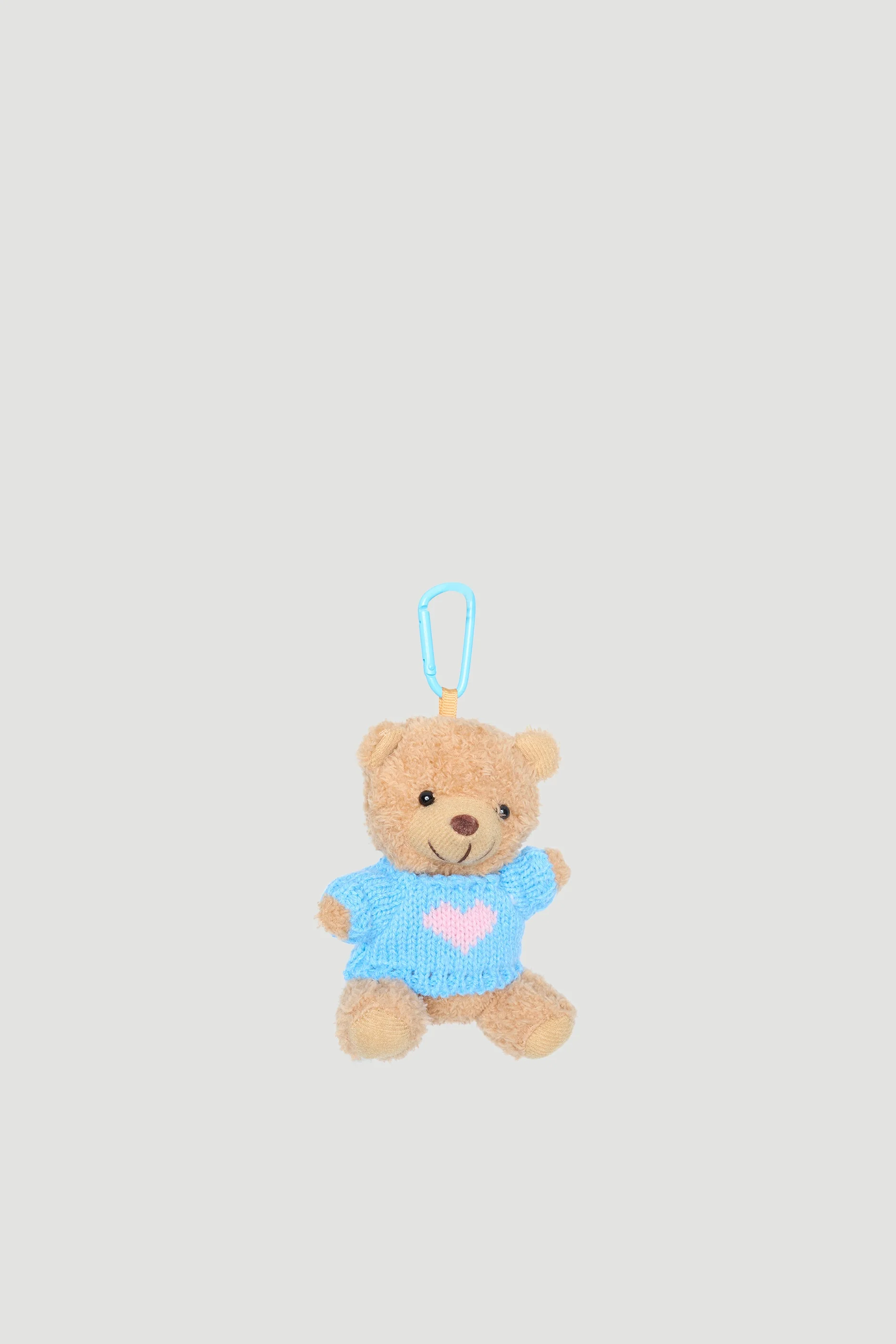 Girls Heart Jumper Bear Charm
