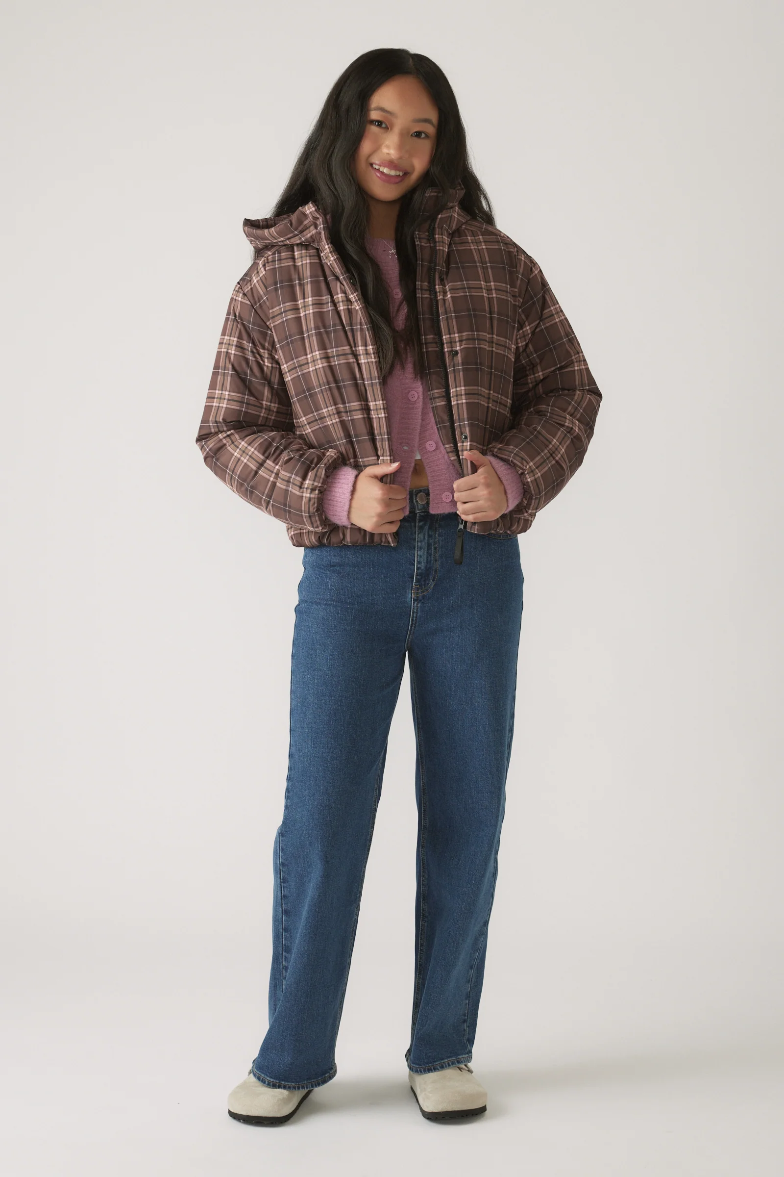 Girls Hooded Puffer Jacket