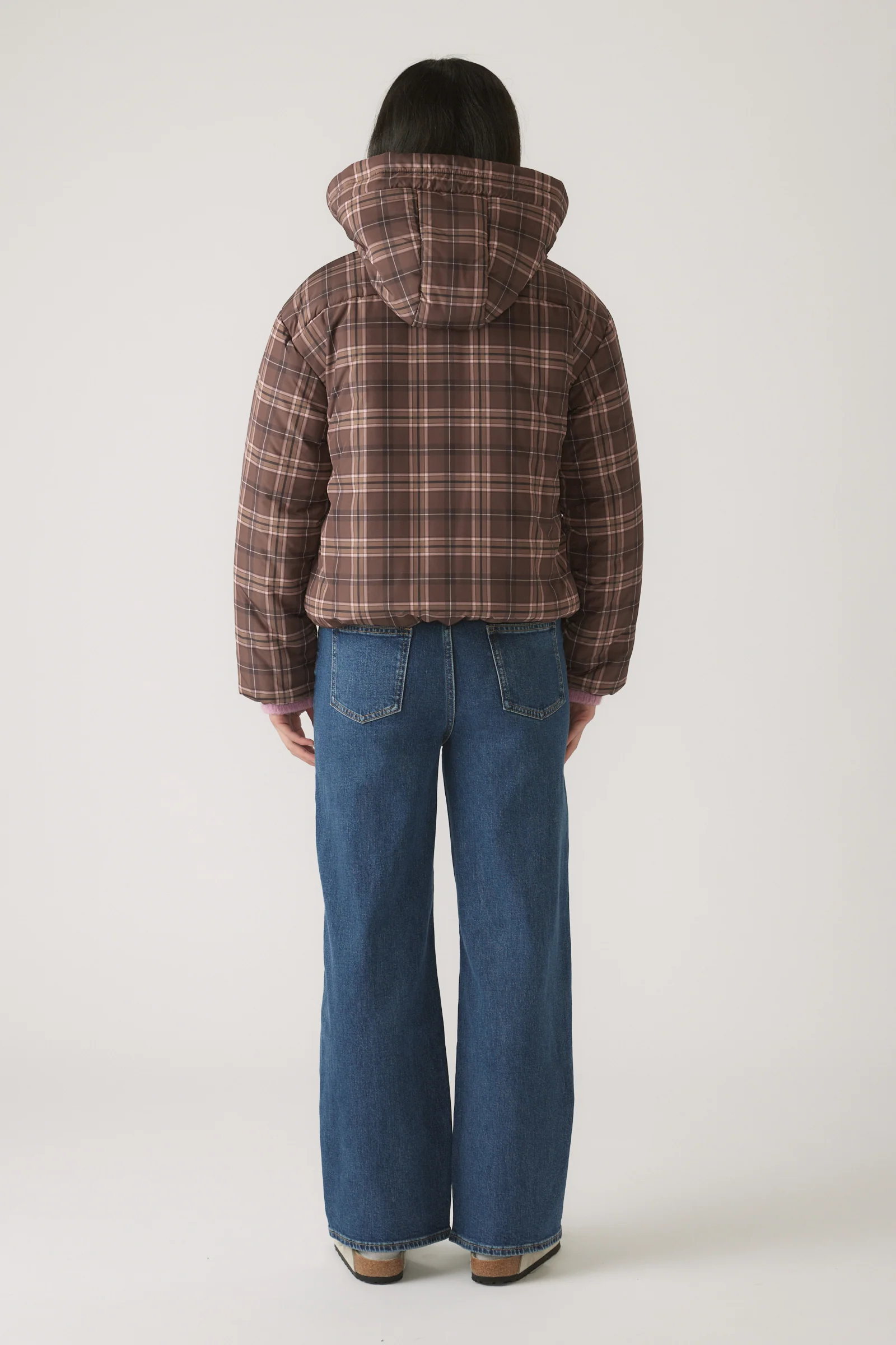 Girls Hooded Puffer Jacket - Image 3