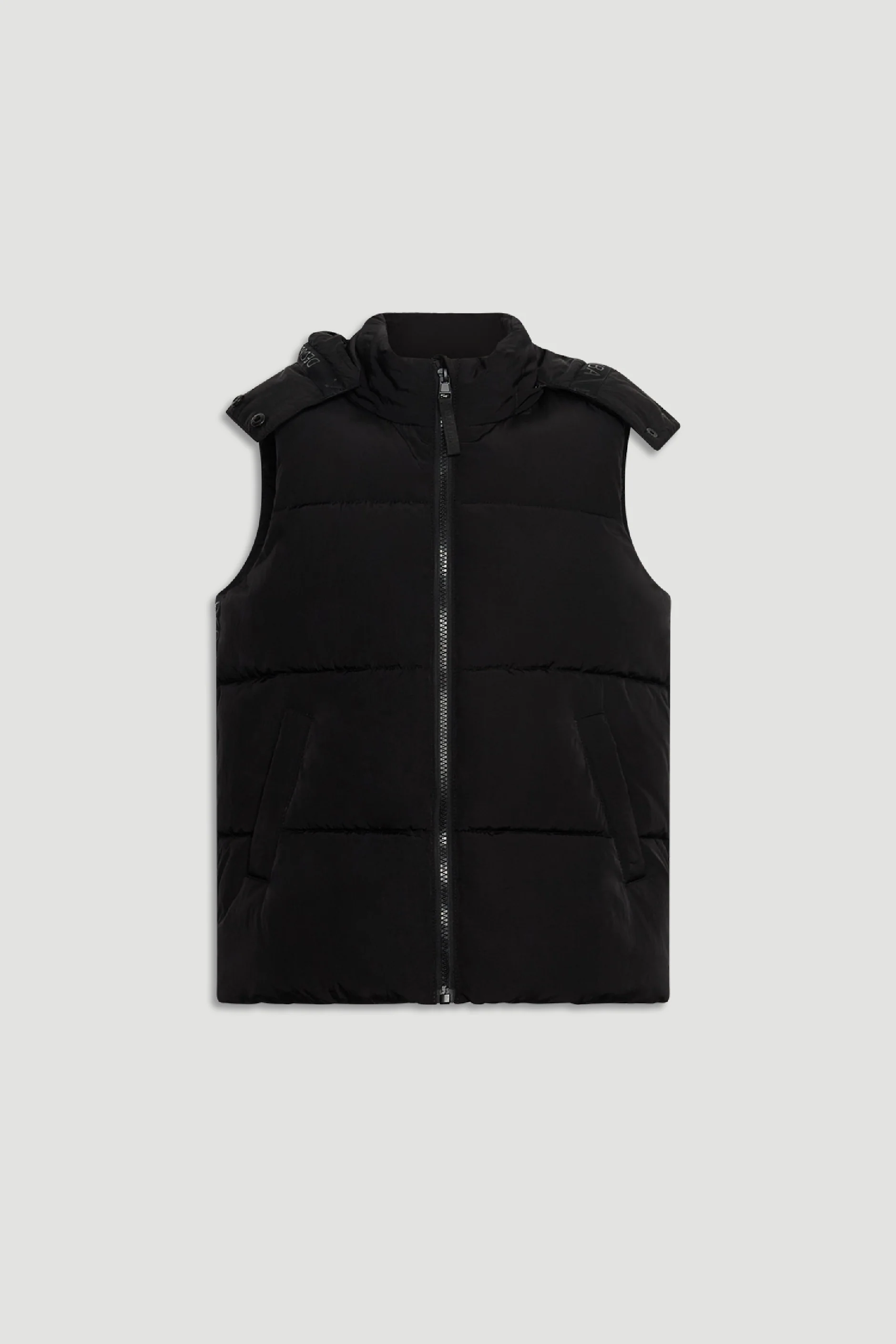 Girls Hooded Puffer Vest - Image 5