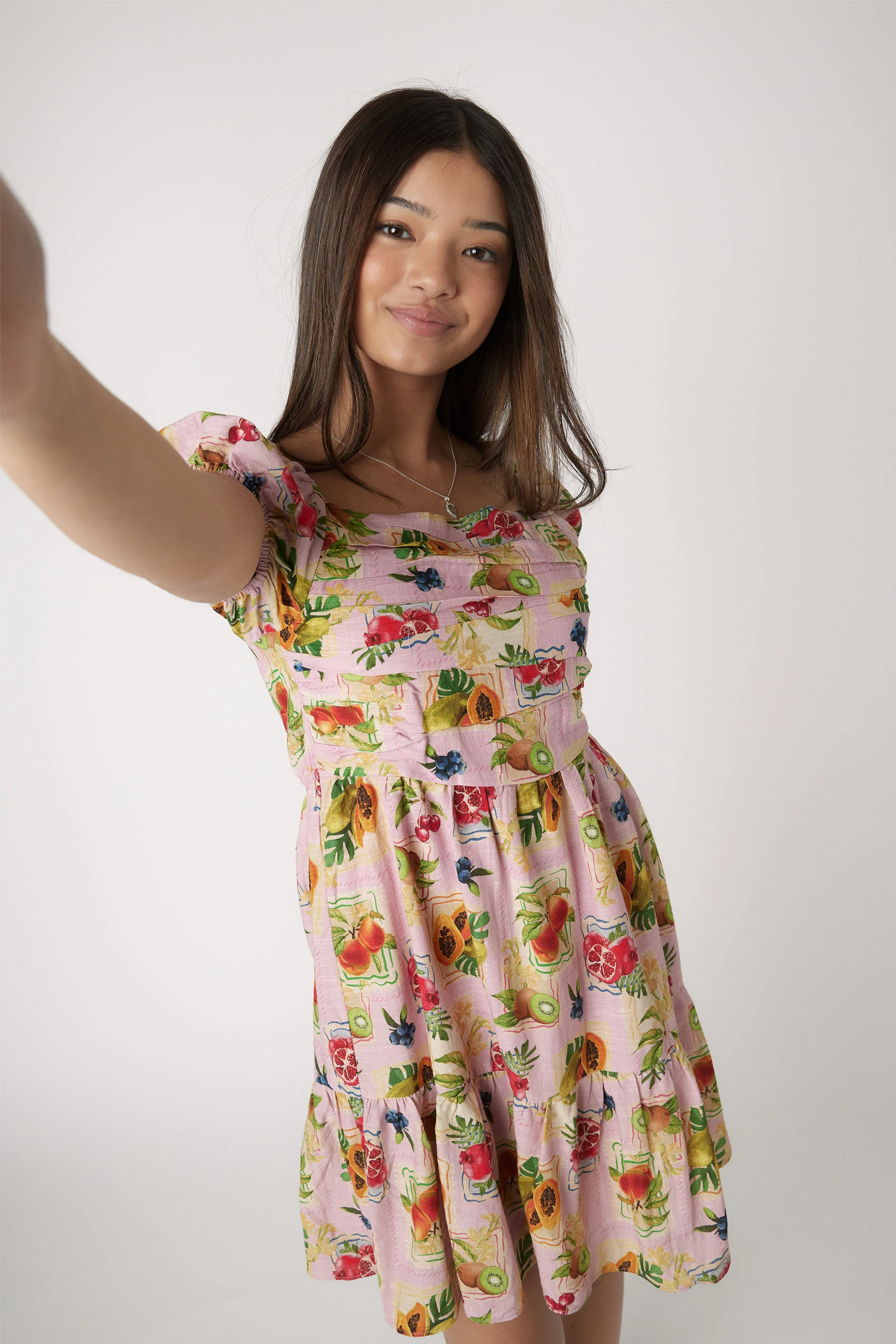 Girls Jasmine Mini Dress - Image 4