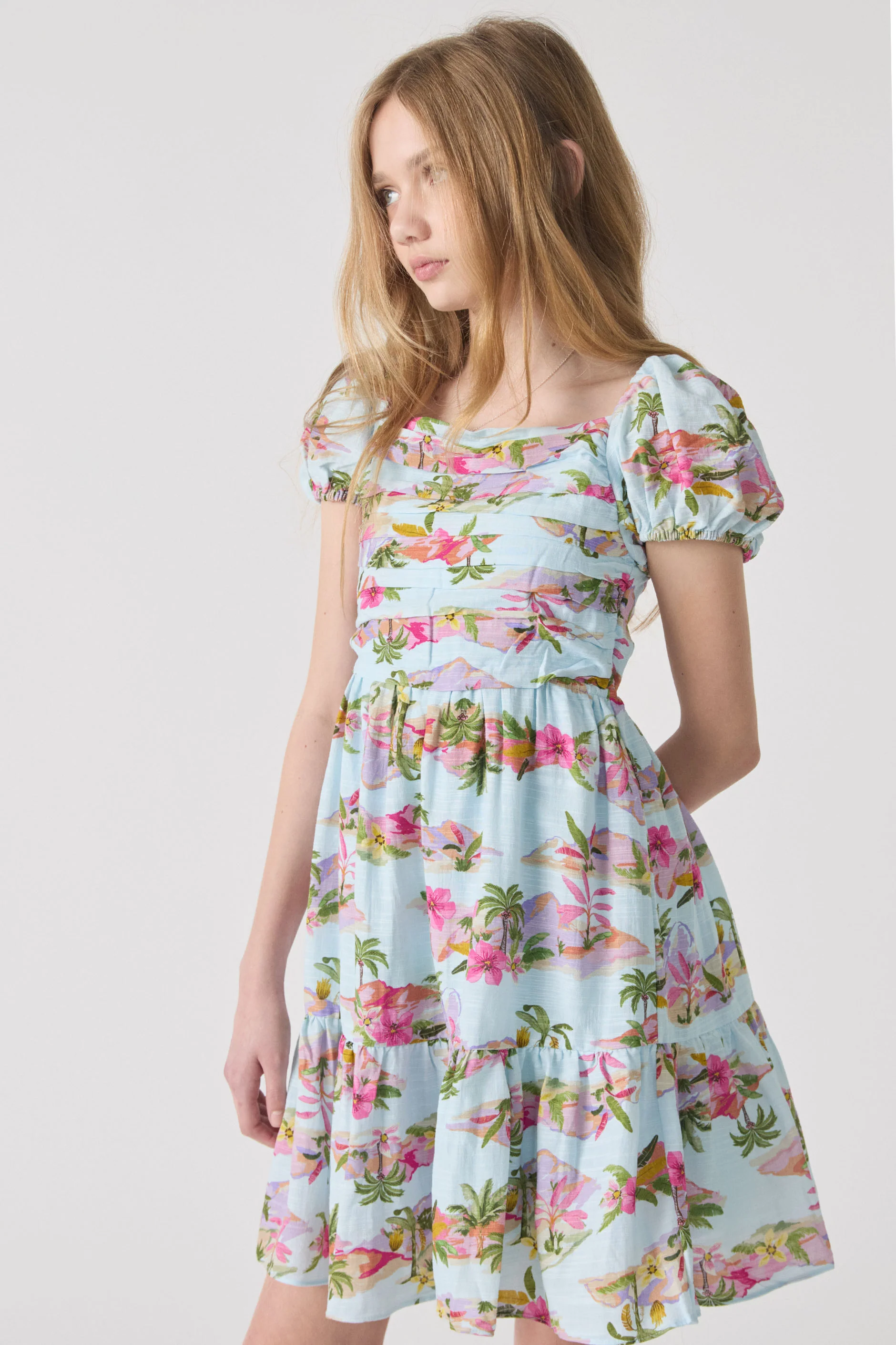 Girls Jasmine Mini Dress - Image 2