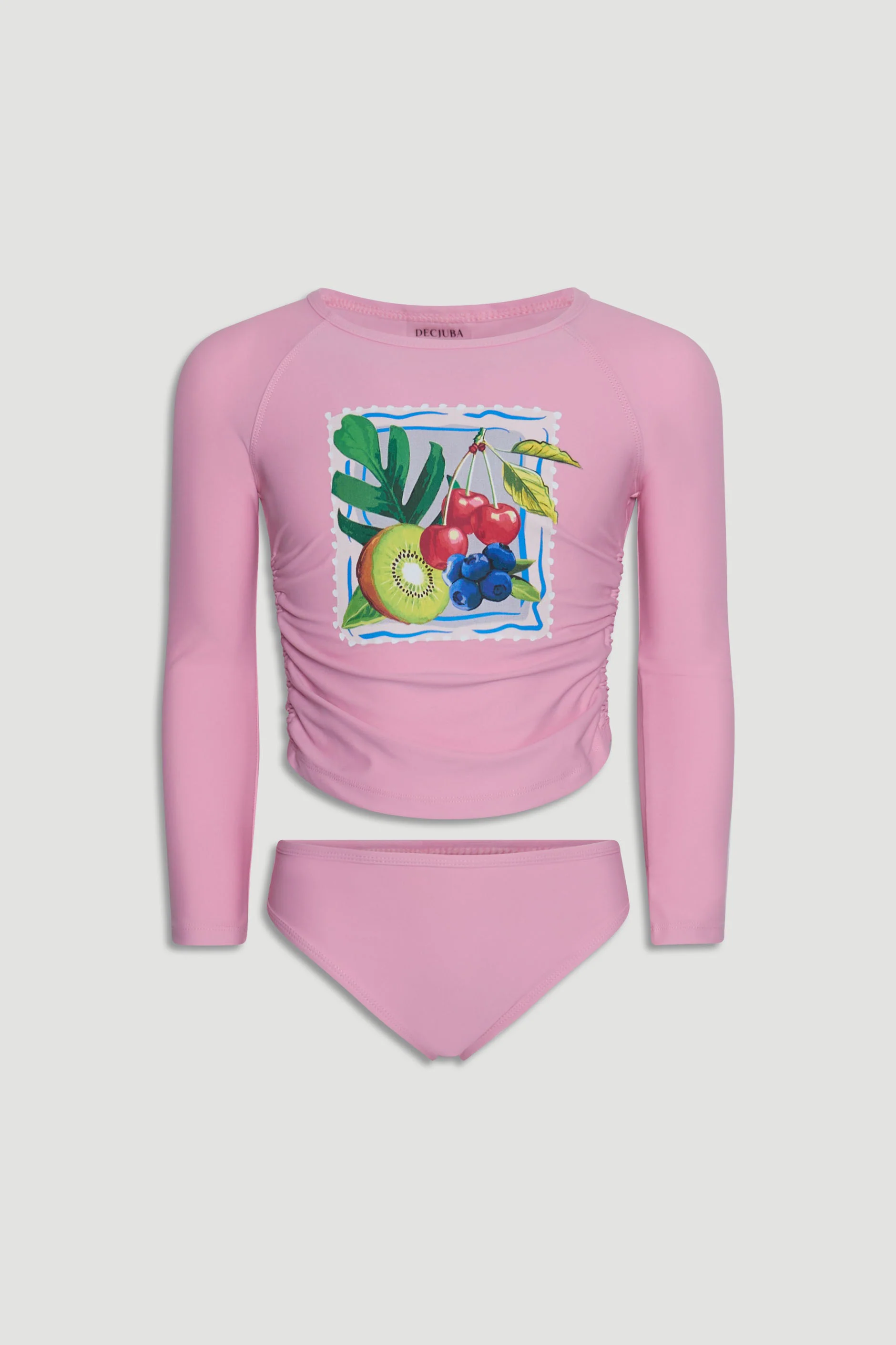 Girls Long Sleeve Swim Set - Image 4