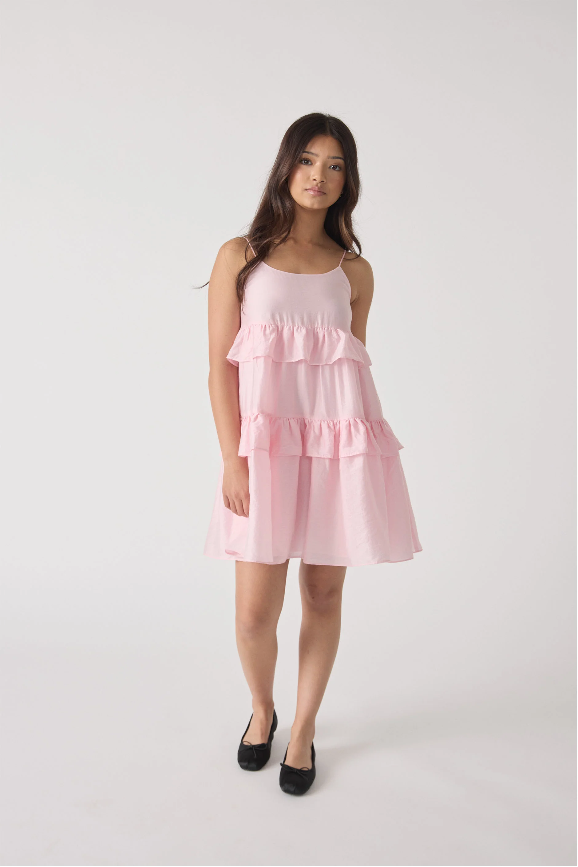 Girls Lucy Ruffle Dress