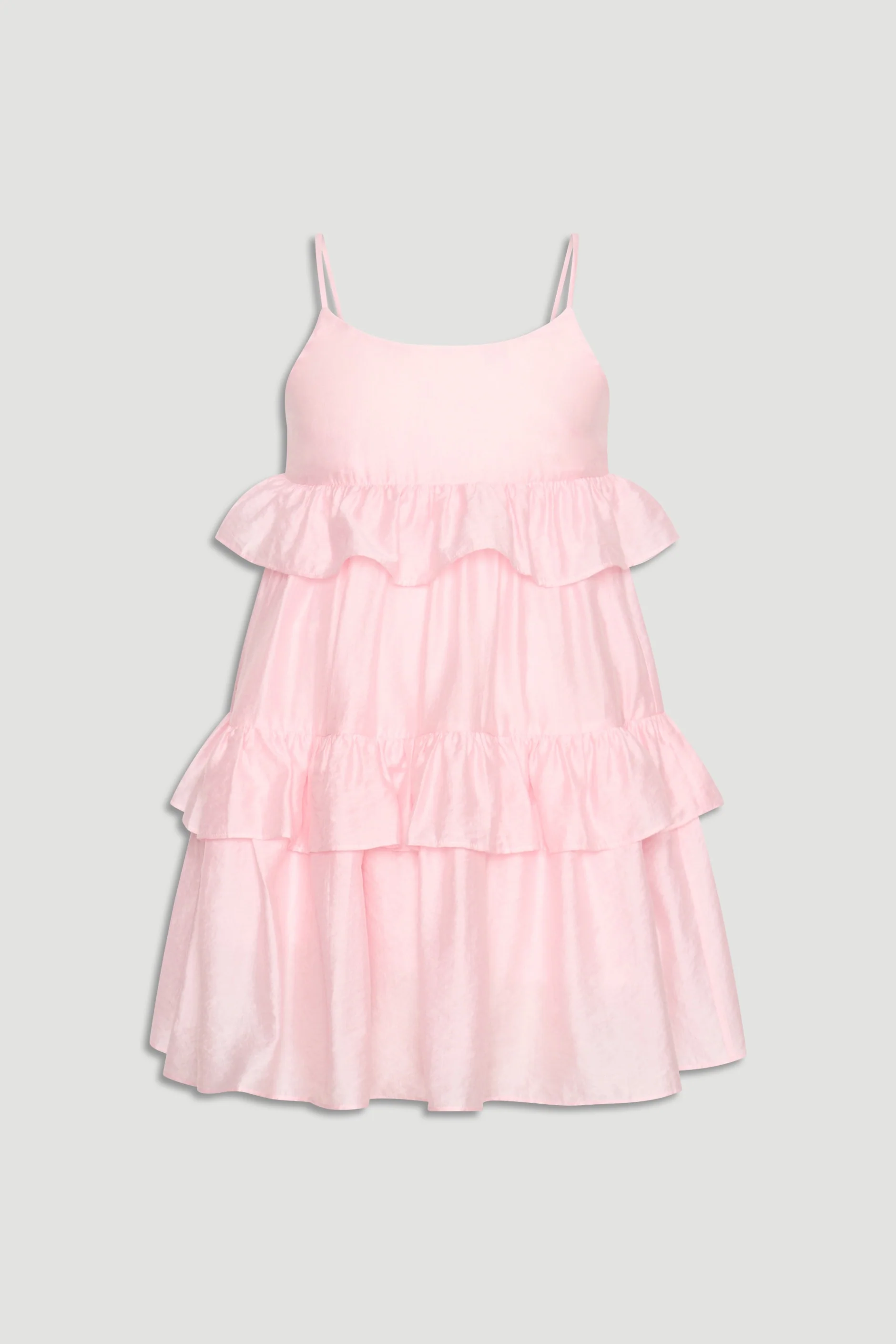Girls Lucy Ruffle Dress - Image 5
