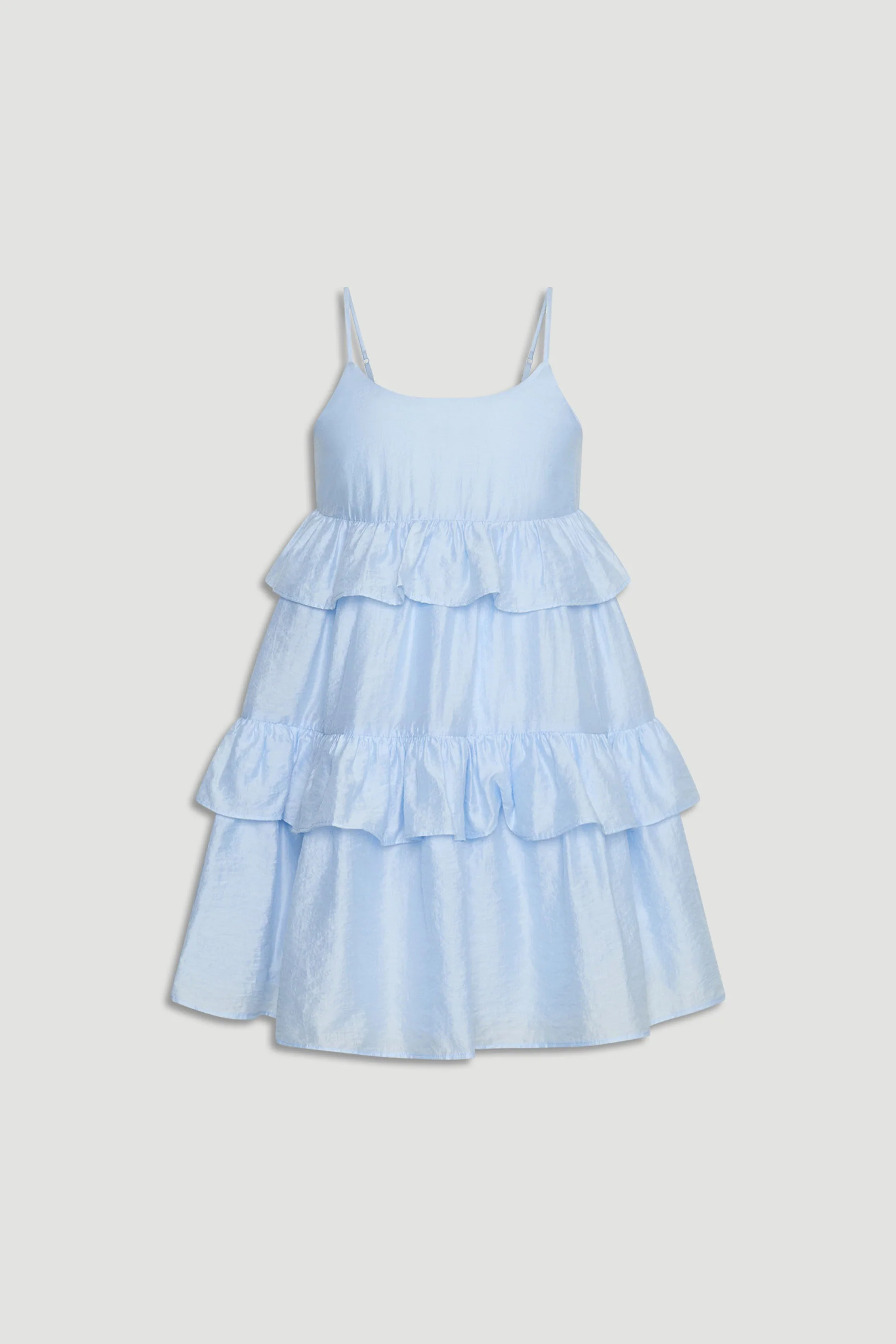 Girls Lucy Ruffle Dress - Image 4