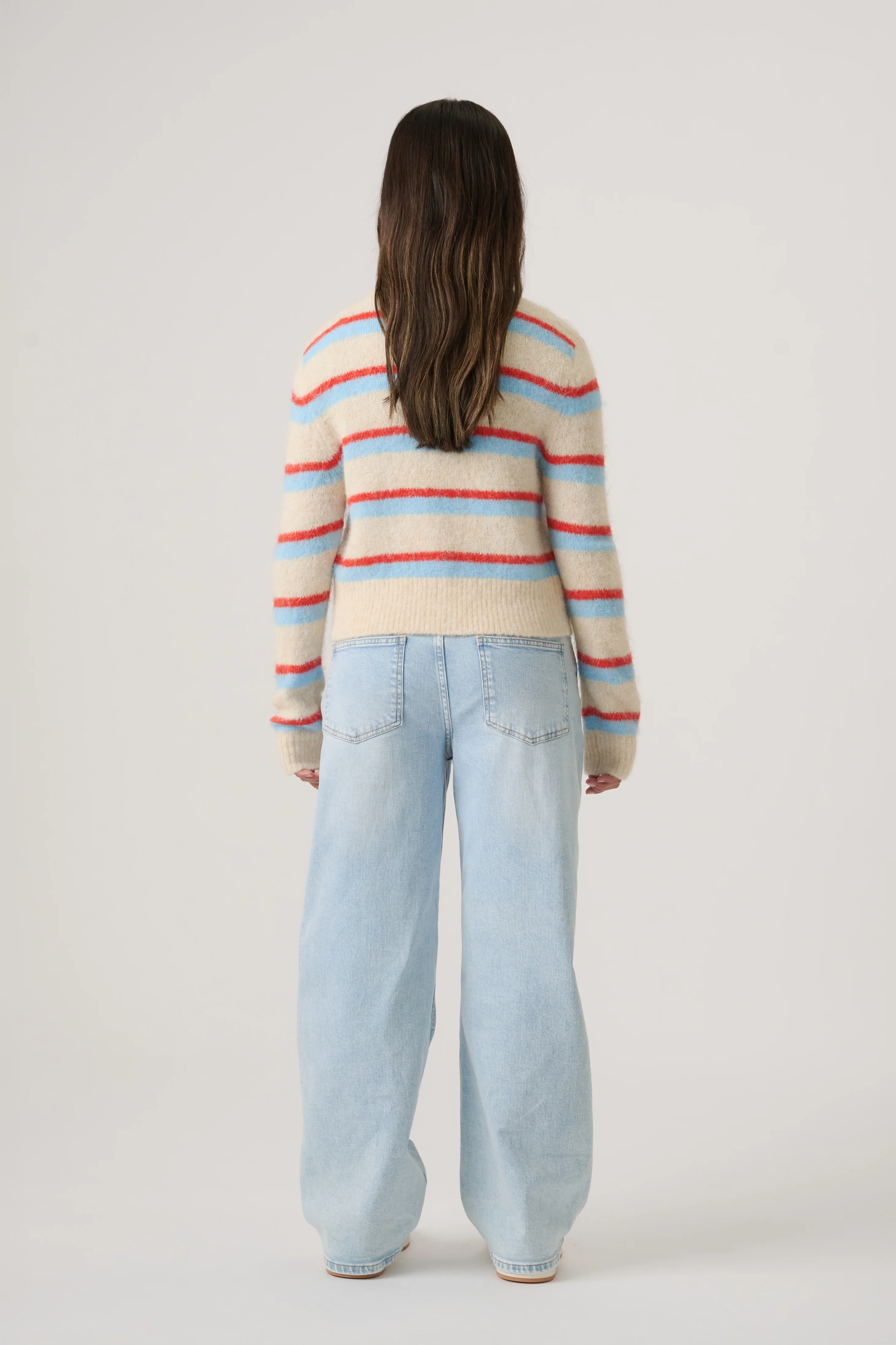 Girls Mia Cropped Cardigan - Image 3