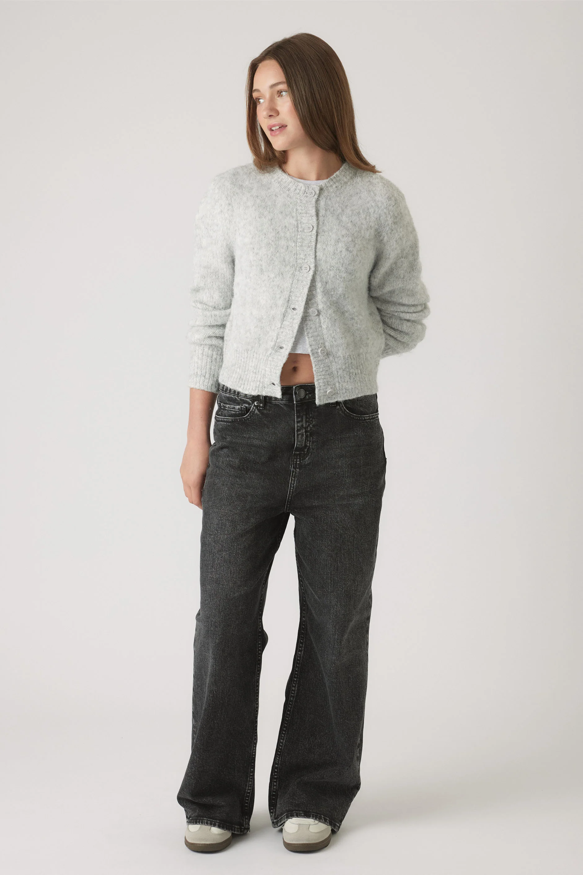 Girls Mia Fluffy Cardigan