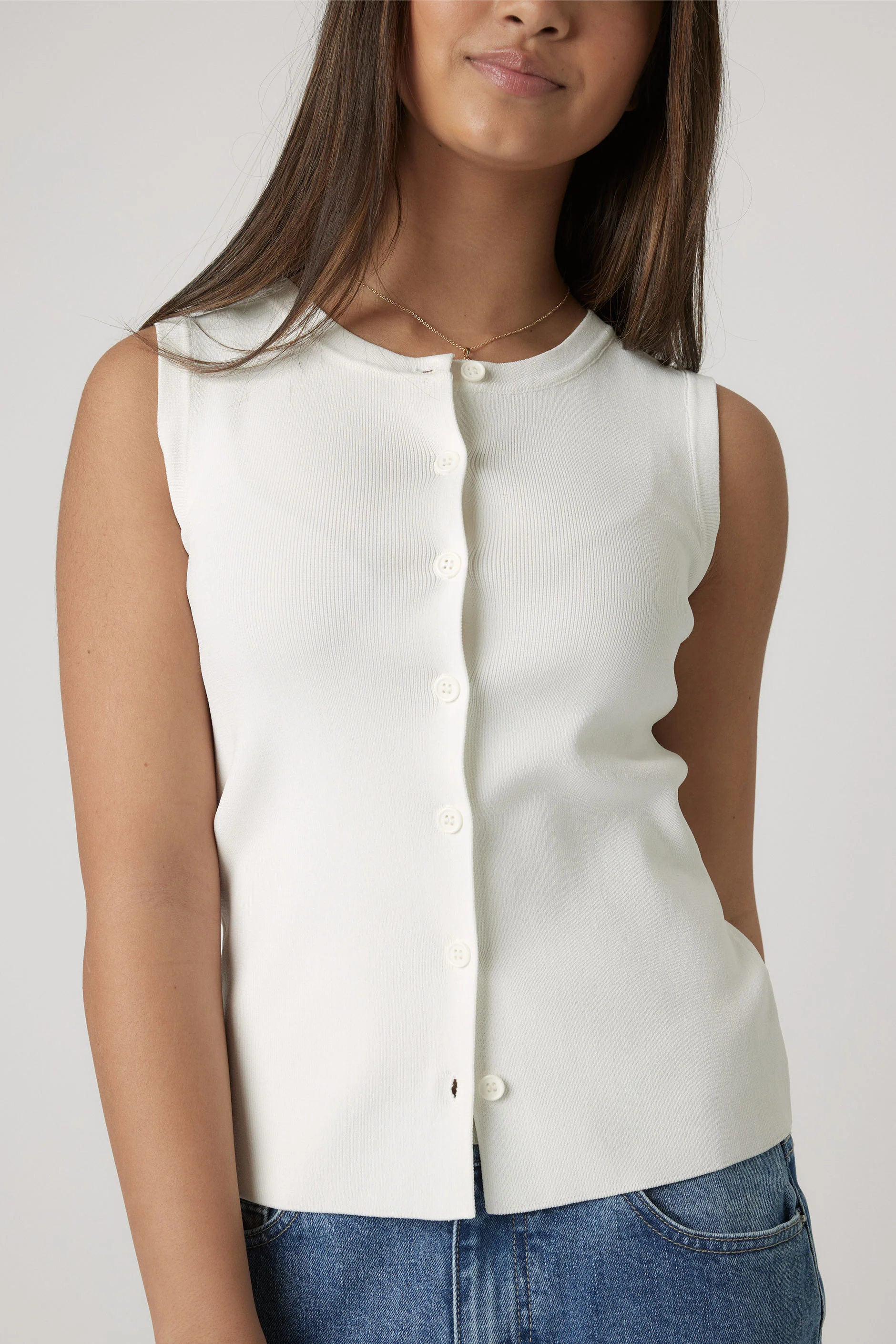Girls Molly Knit Vest - Image 5