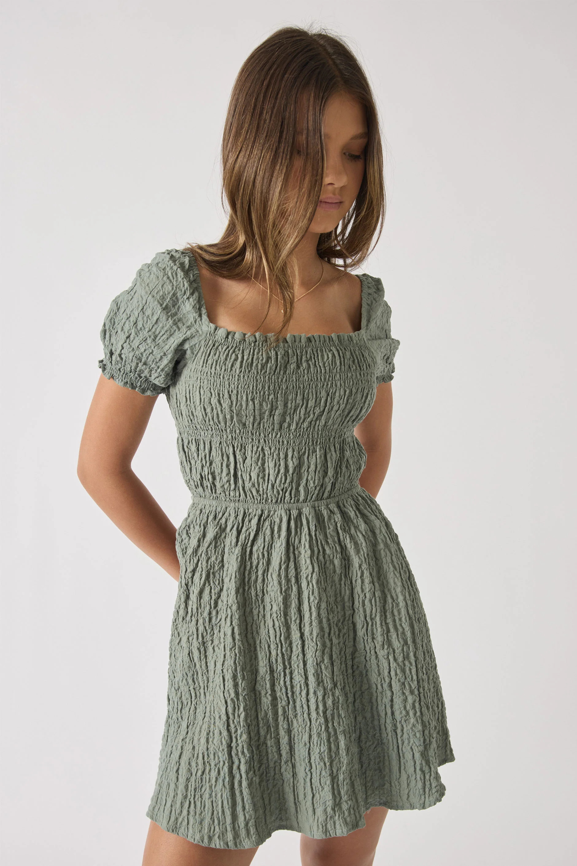 Girls Monica Mini Dress - Image 2