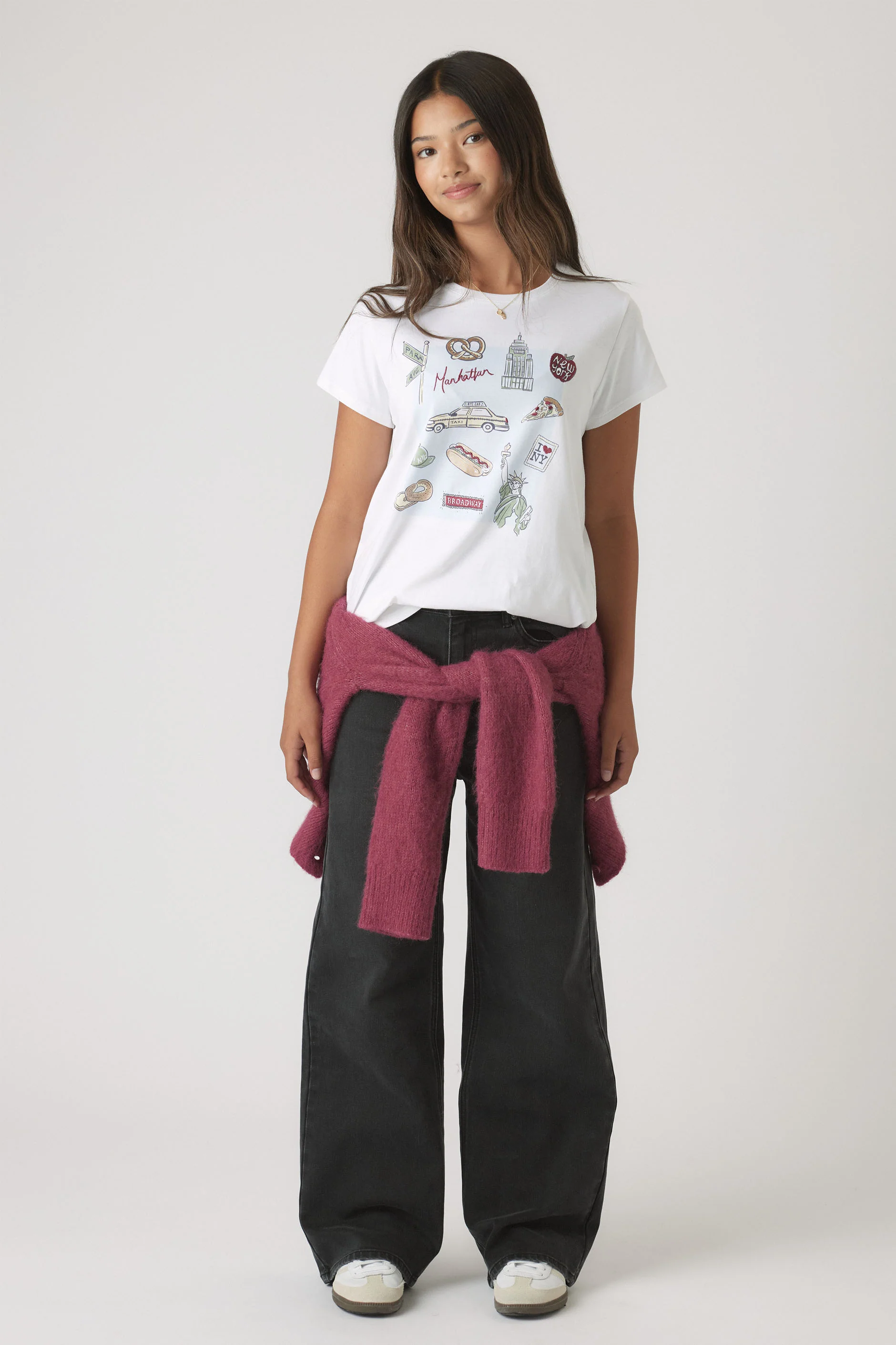Girls New York City Tee