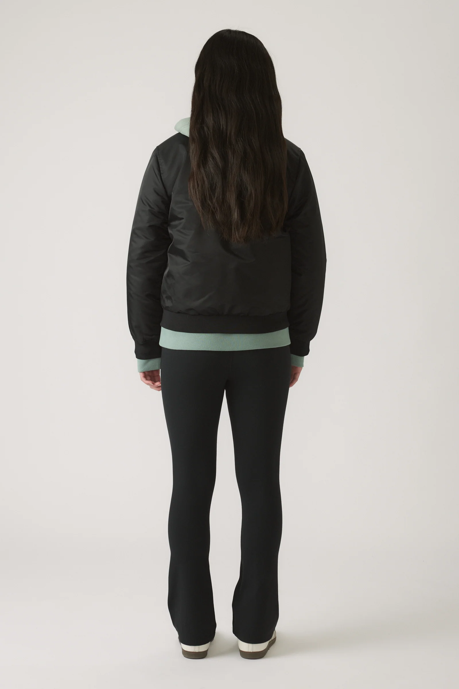 Girls Nylon Bomber Jacket - Image 3