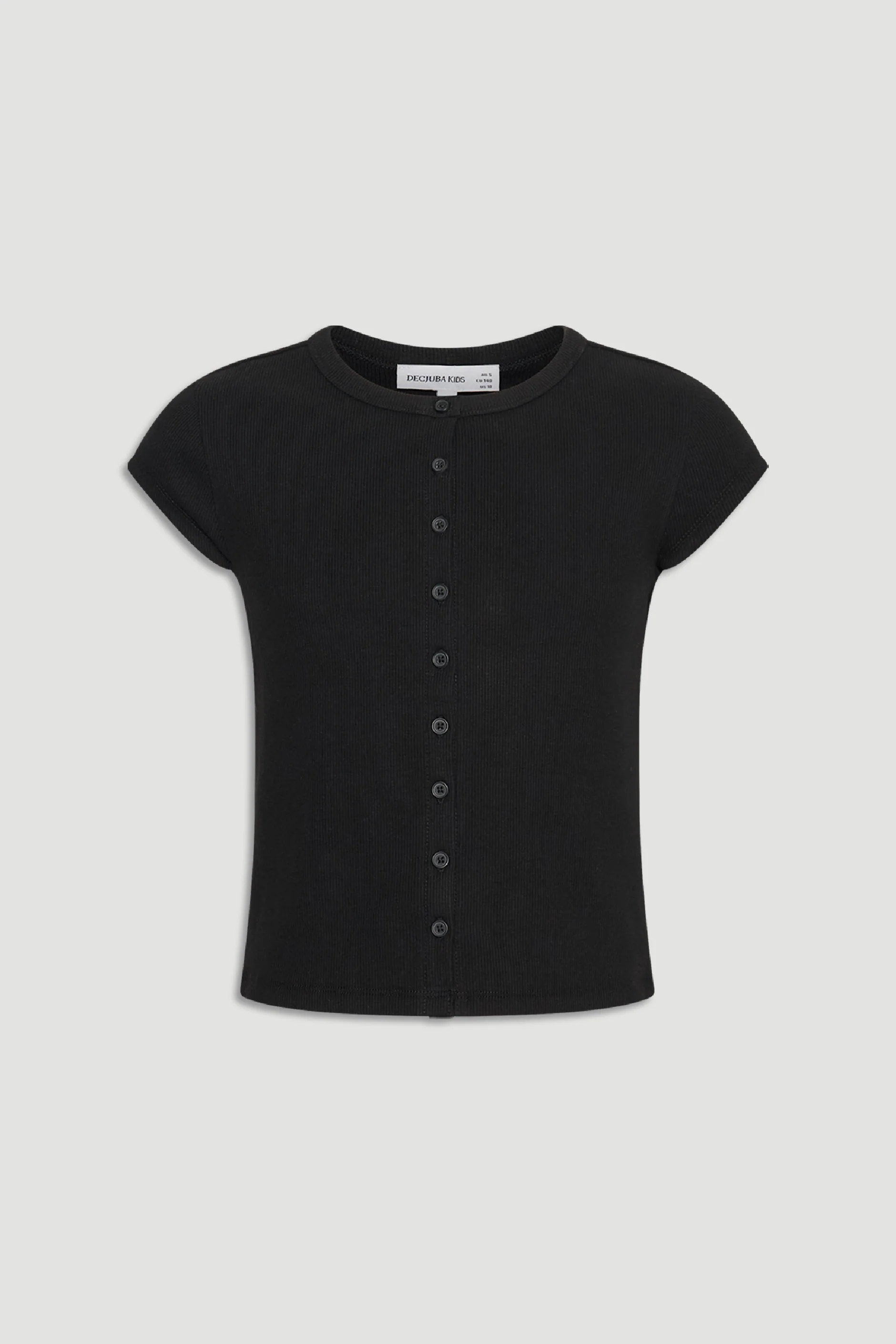 Girls Riley Rib T-Shirt - Image 4