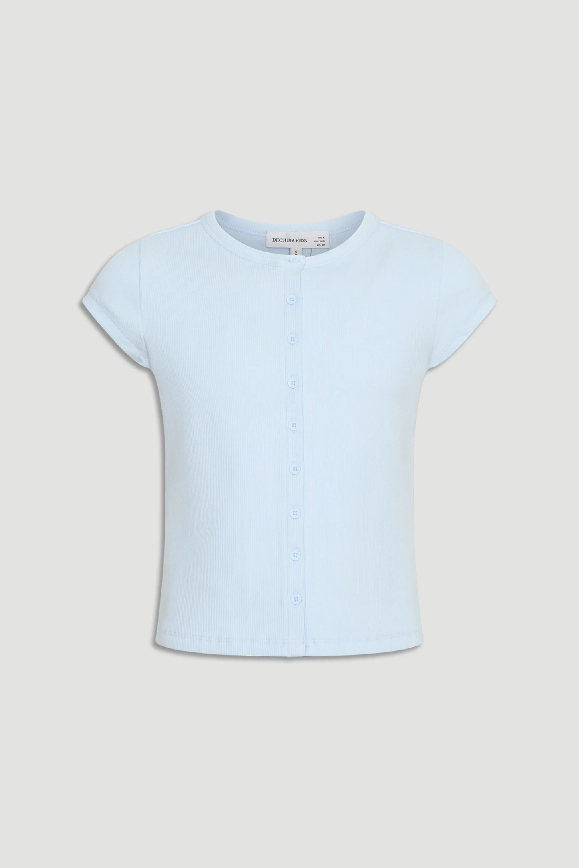 Girls Riley Rib T-Shirt - Image 4