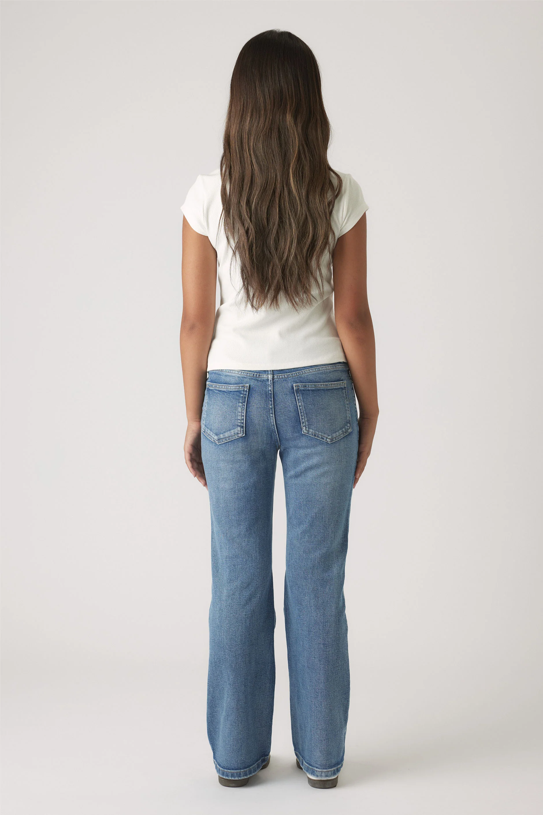 Girls Riley Rib T-Shirt - Image 3
