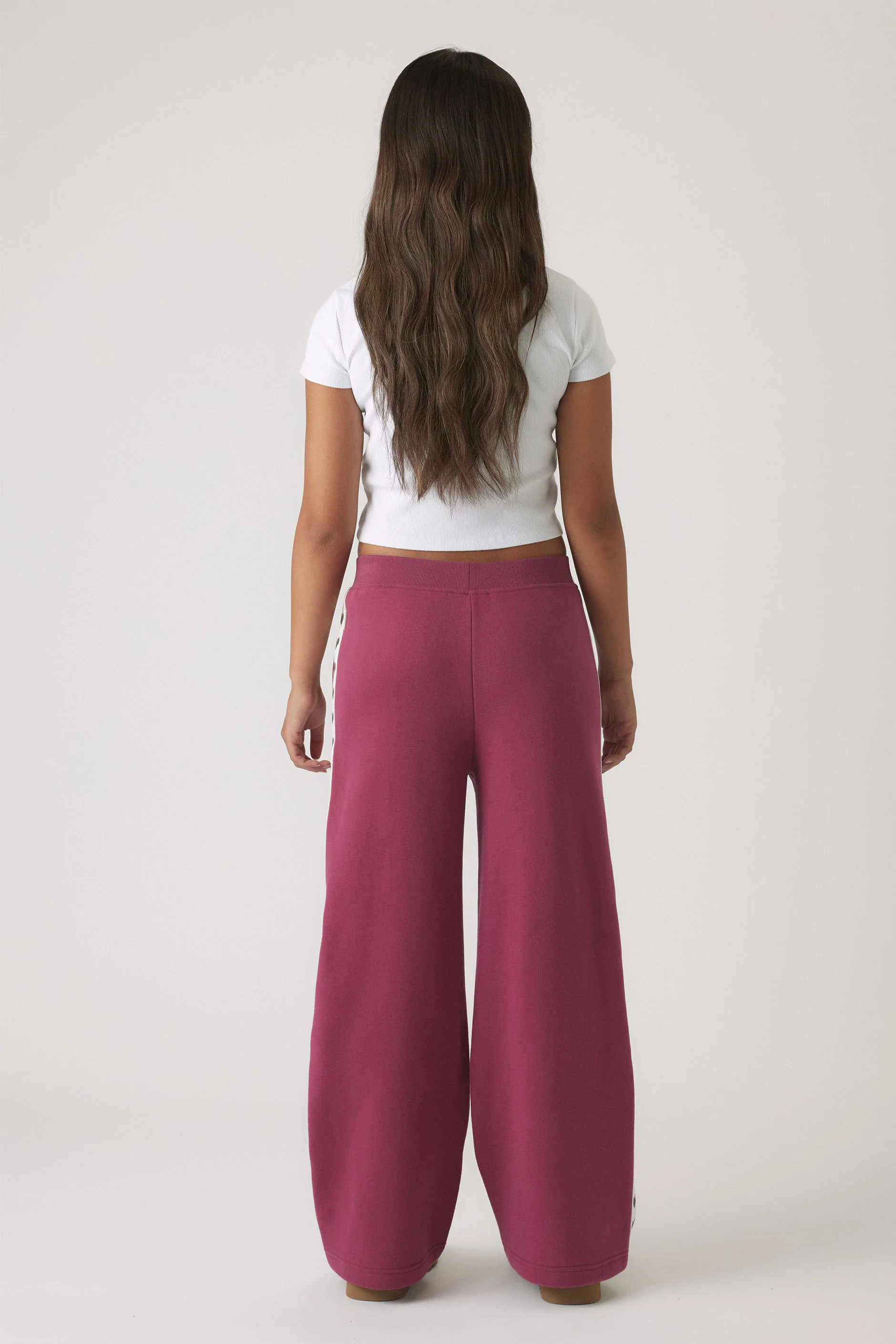 Girls Wide Leg Track Pant - Image 4