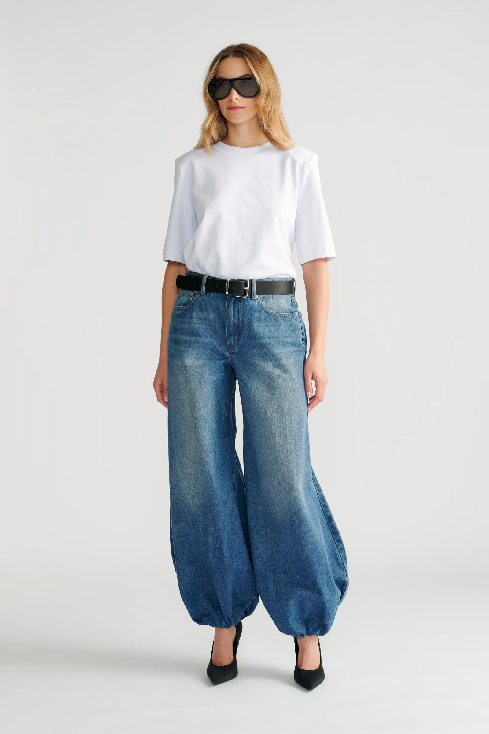 Greta High Rise Balloon Jeans