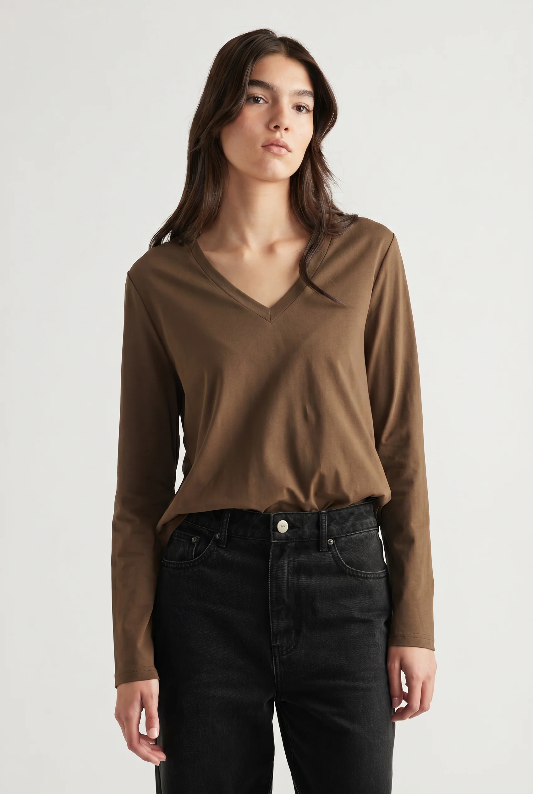 Imogen V Neck Long Sleeve - Image 2