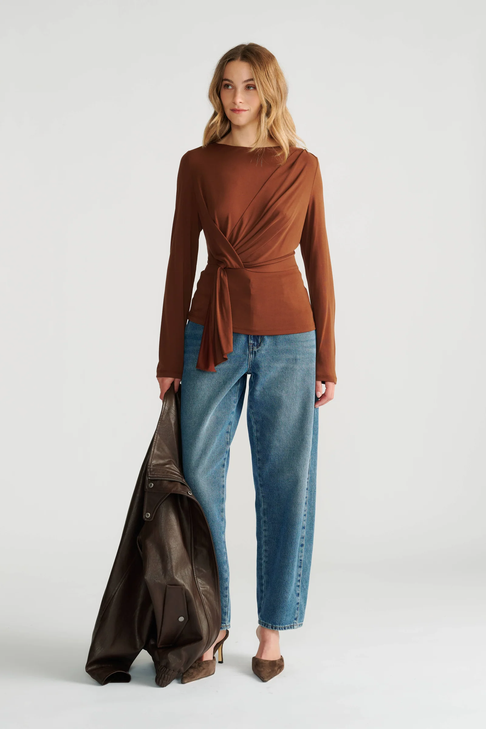 Jasmine Tie Detail Top