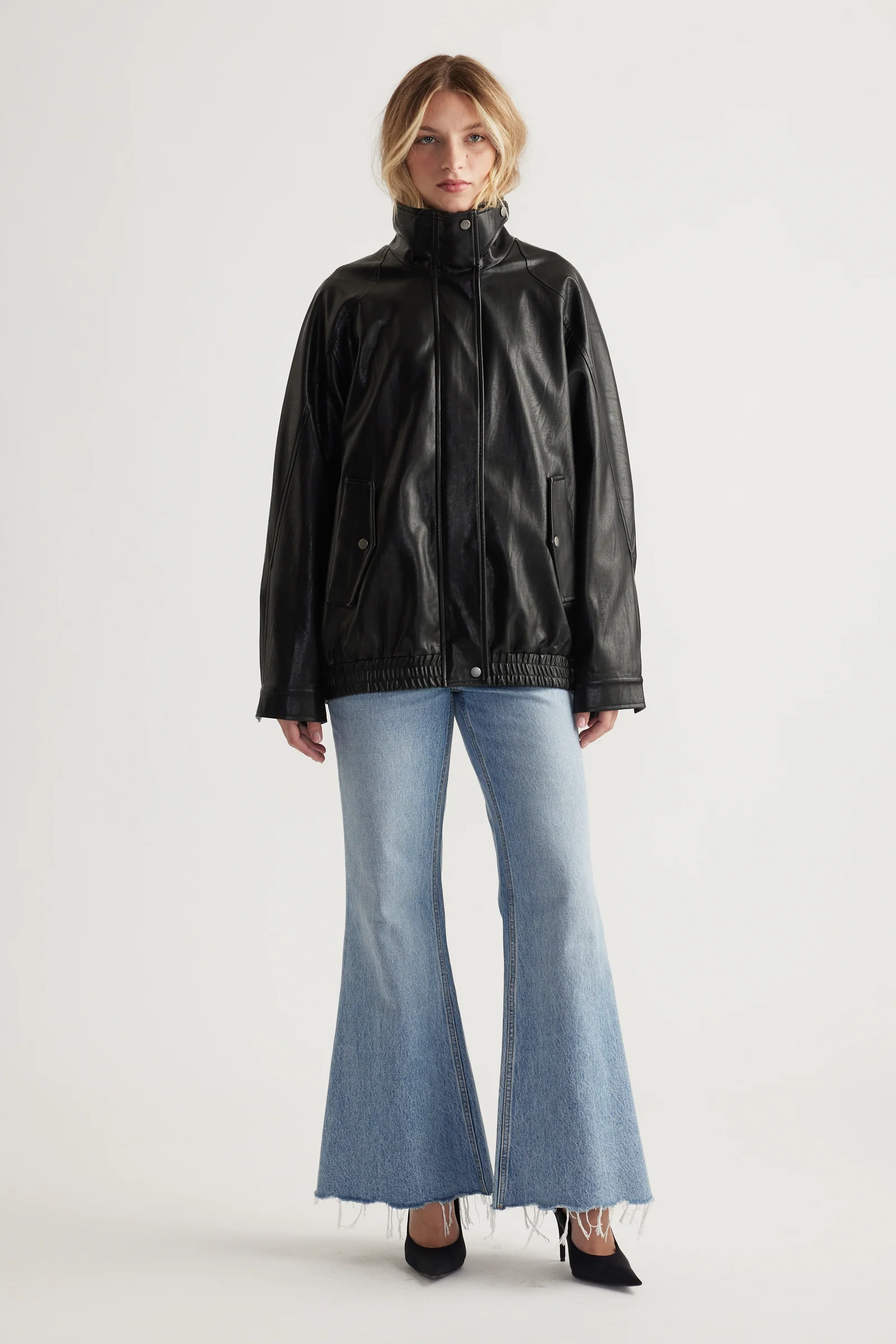 Jesse High Rise Flare Jeans