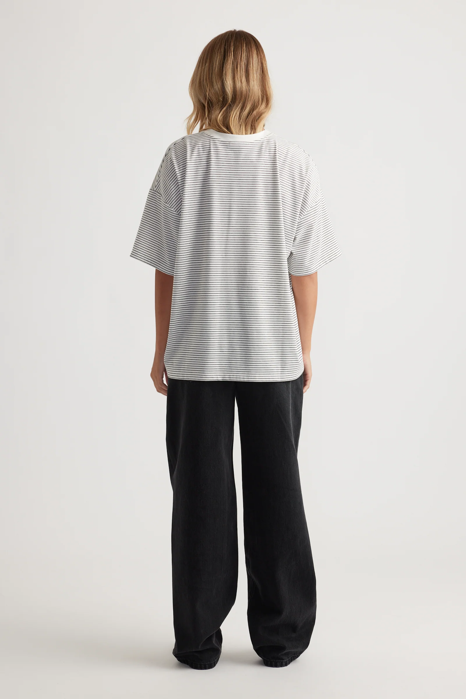 Jordi Oversized Stripe Tee - Image 3