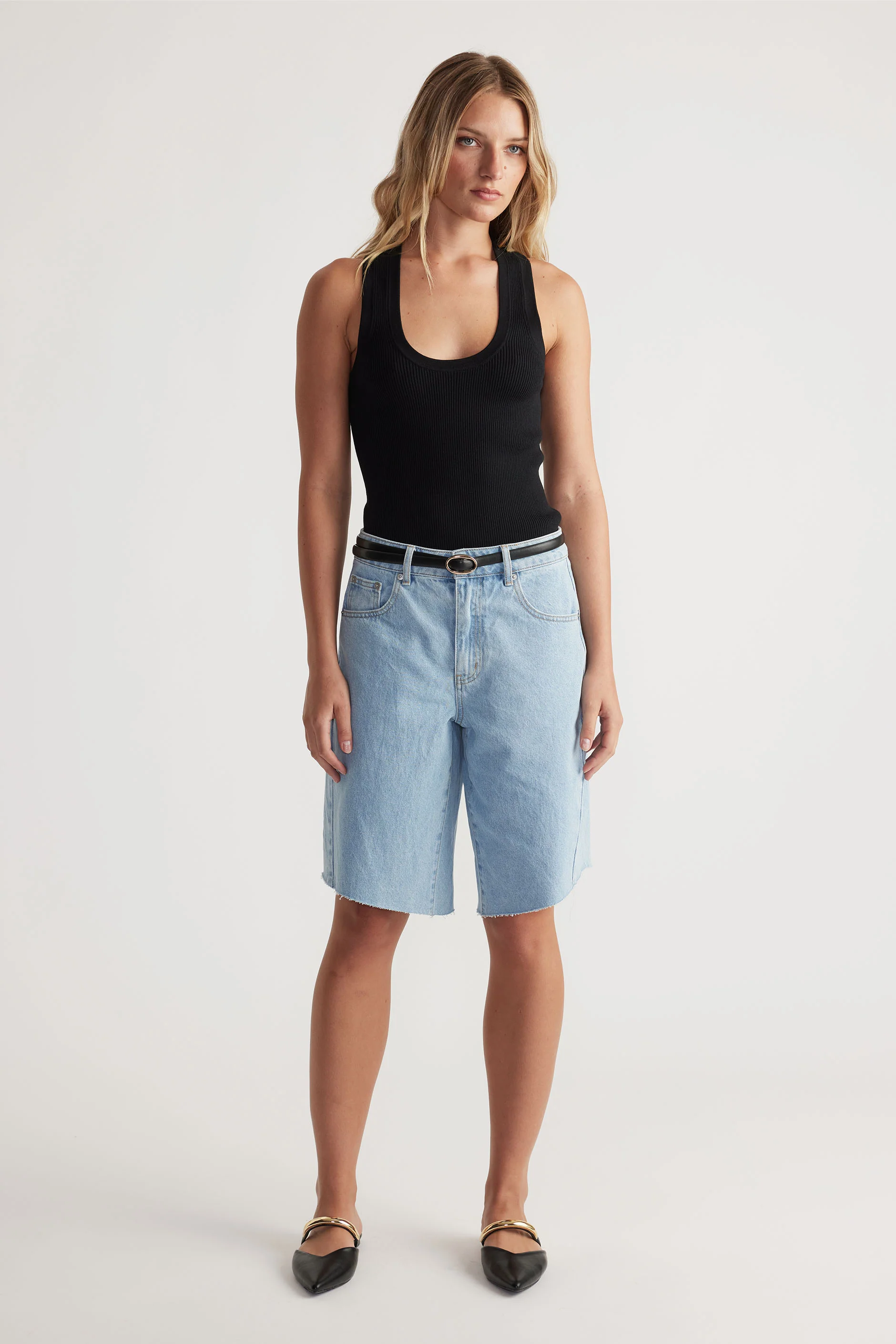 Josie Denim Jort